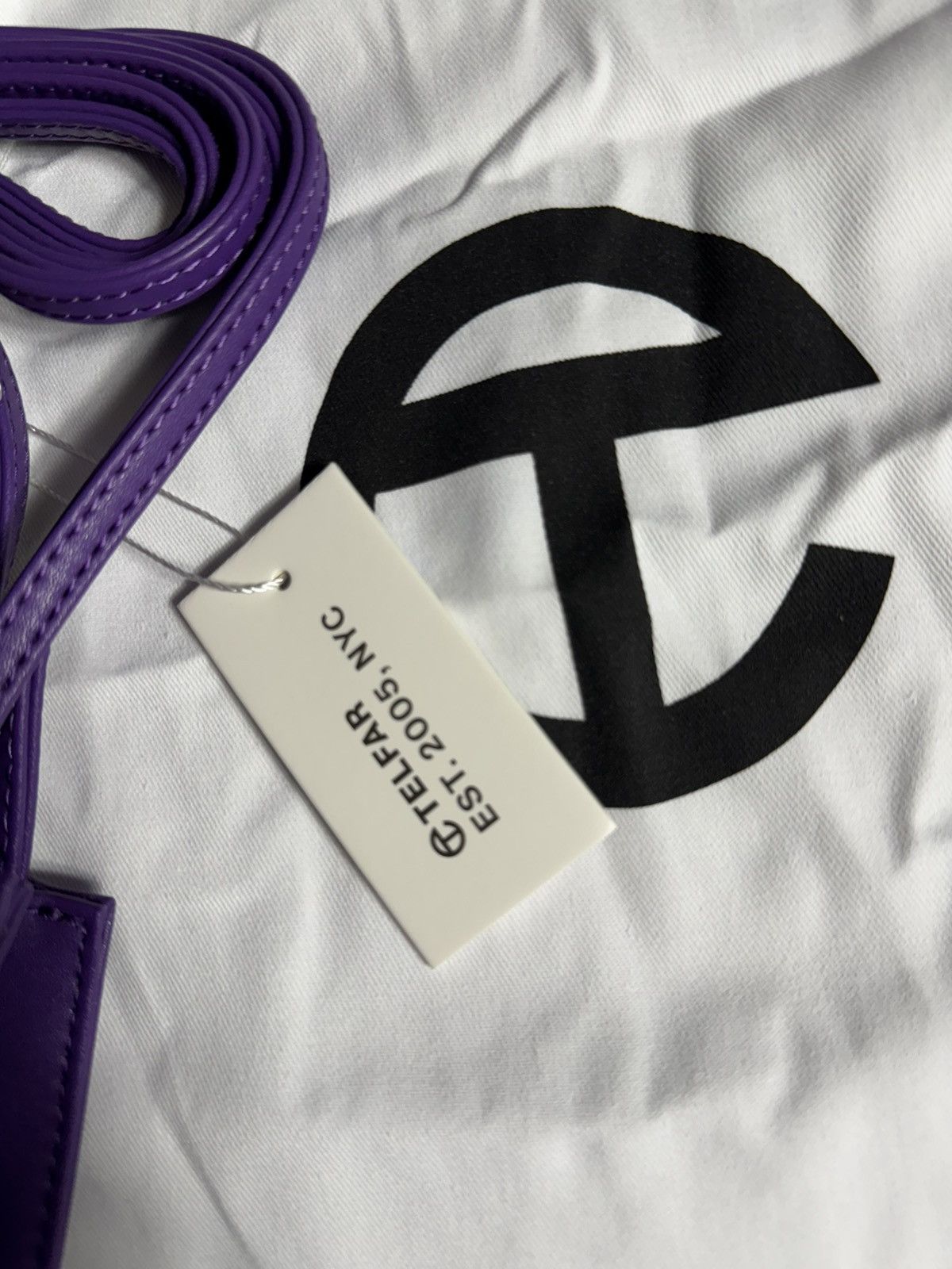 Telfar Telfar Small Grape Shopping Bag Size ONE SIZE - 4 Thumbnail