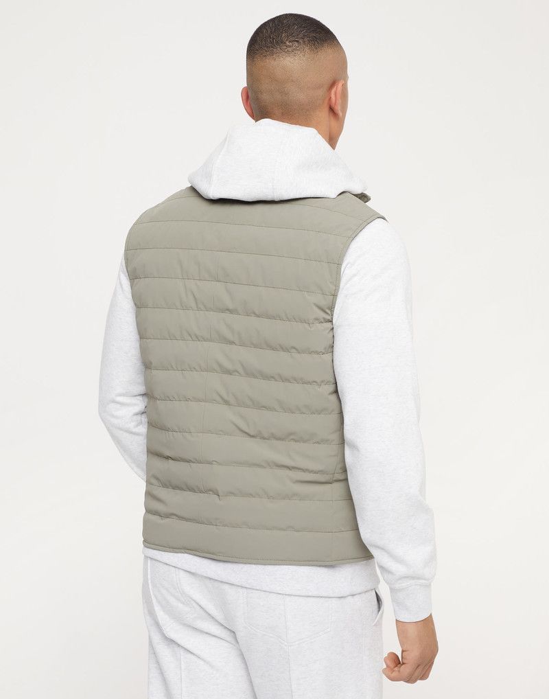 Brunello Cucinelli o1w1db10326 Wr Padded Vest in Dark Green Size US S / EU 44-46 / 1 - 3 Thumbnail