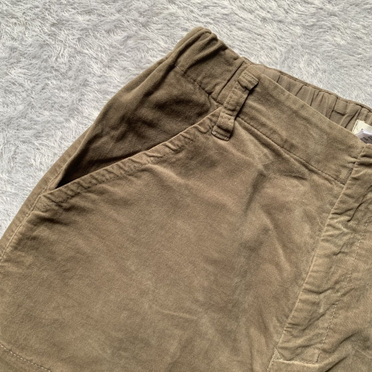 Issey Miyake Vintage plantation velvet with waistband cropped pants Size US 29 - 4 Thumbnail
