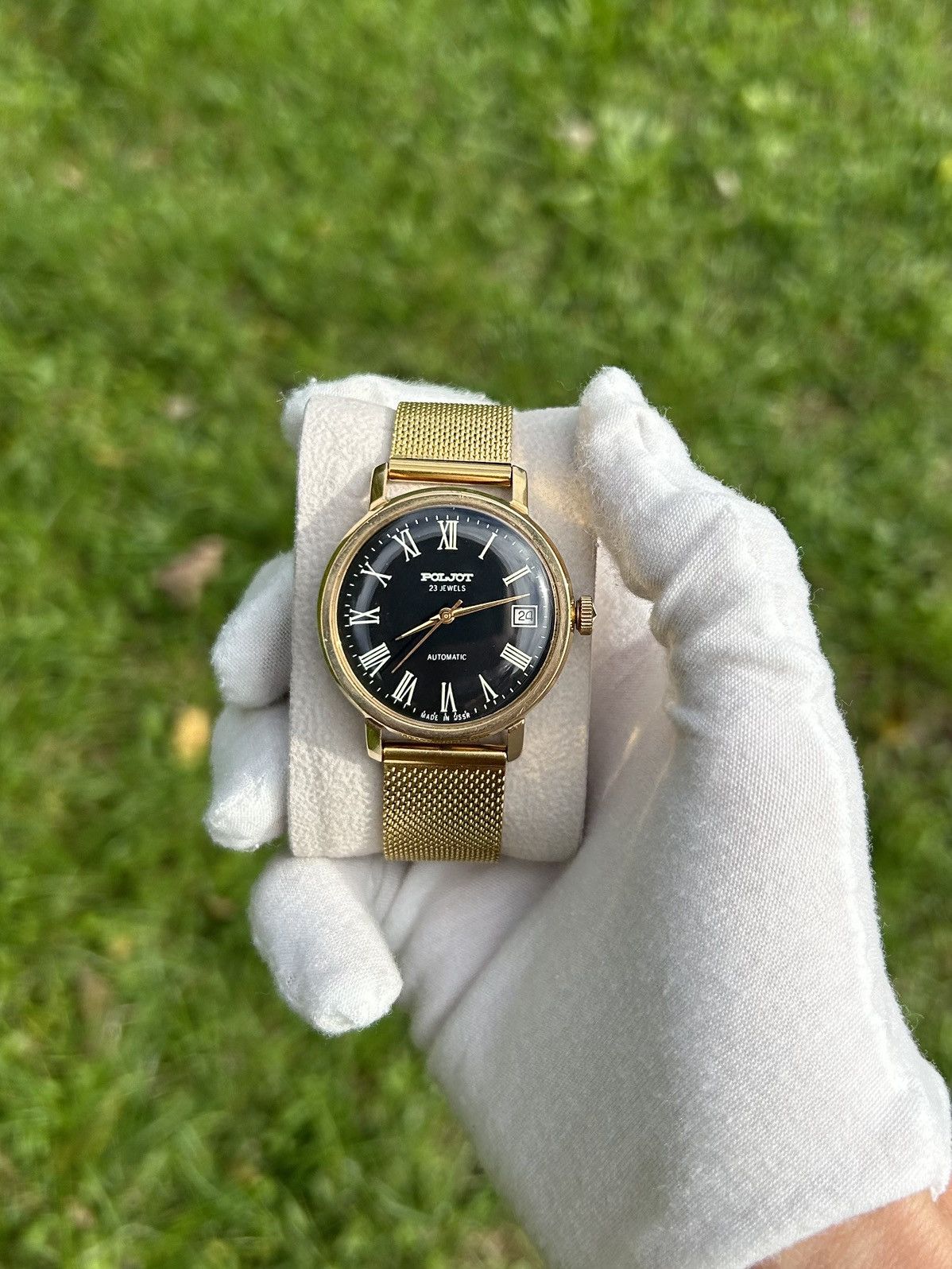 Vintage Vintage Watch Poljot USSR Automatic Automatic 1980s Size ONE SIZE - 1 Thumbnail
