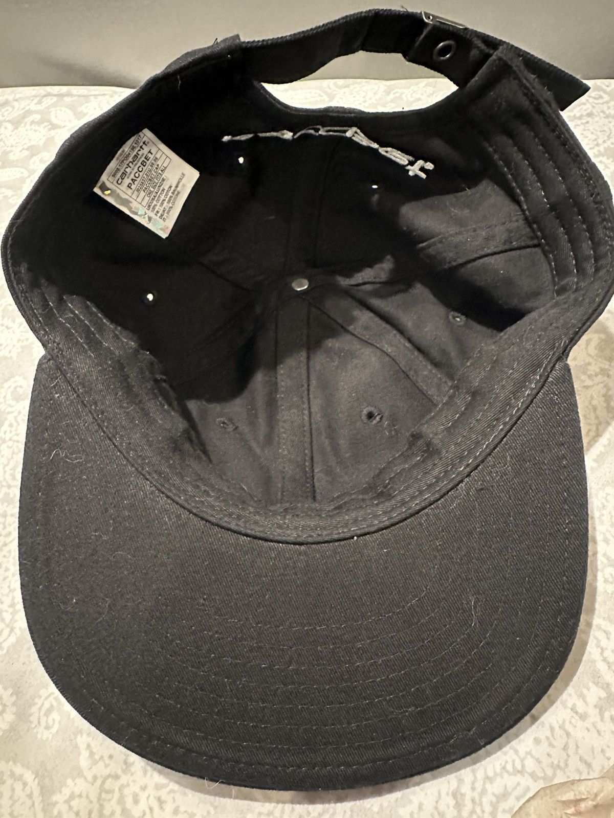 PACCBET Paccbet x Carhartt cap black NWT Size all Size ONE SIZE - 8 Thumbnail