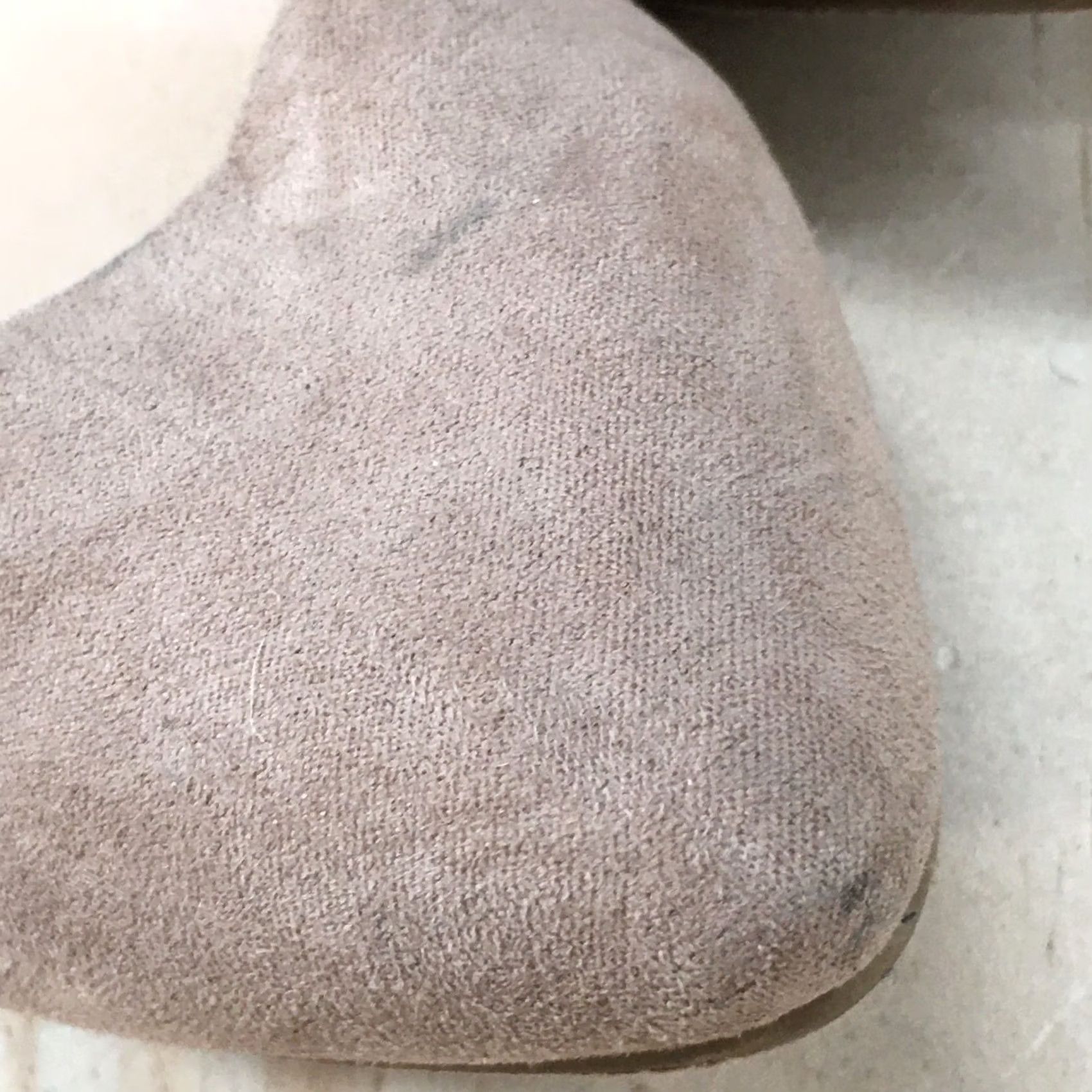 Forever 21 FOREVER 21 Ballet Flat Womens 7.5 Beige Pointed Toe Slip On Casual Comfort Suede Size US 8 / IT 38 - 4 Thumbnail