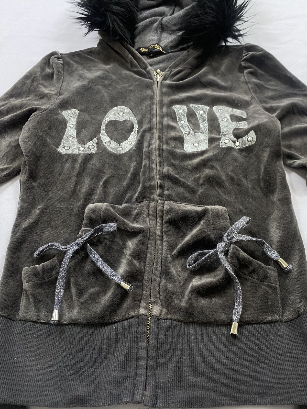 Japanese Brand Japanese Faux Fur Zip Hoodie Lgb Ifsix Style Size US M / EU 48-50 / 2 - 8 Thumbnail