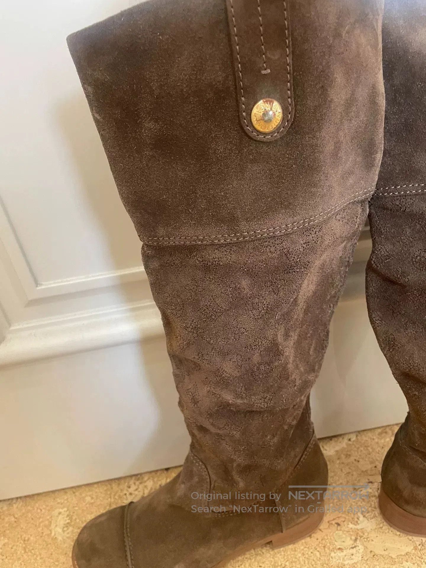 Louis Vuitton LV Suede Knee. Size US 6.5 / IT 36.5 - 3 Thumbnail