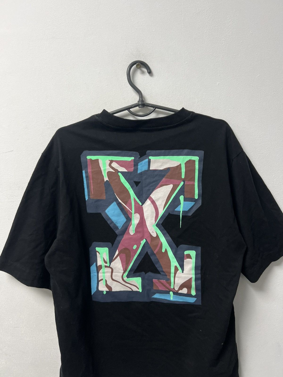 Off-White Off White T-shirt Big Logo Black Size Medium Size US M / EU 48-50 / 2 - 7 Thumbnail