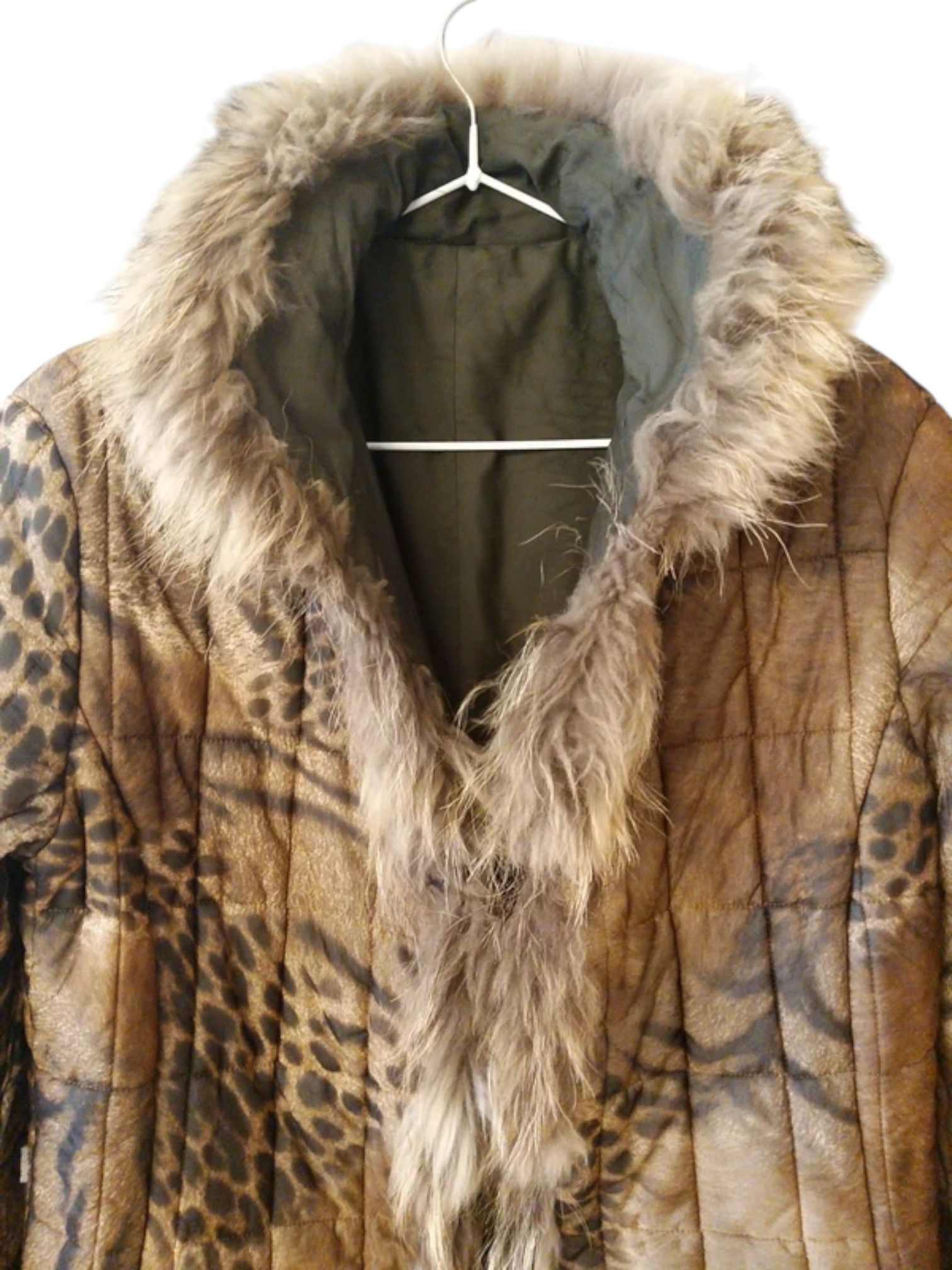 Just Cavalli Class Roberto Cavalli Reversible Leopard Print Fur Coat Size M / US 6-8 / IT 42-44 - 15 Thumbnail