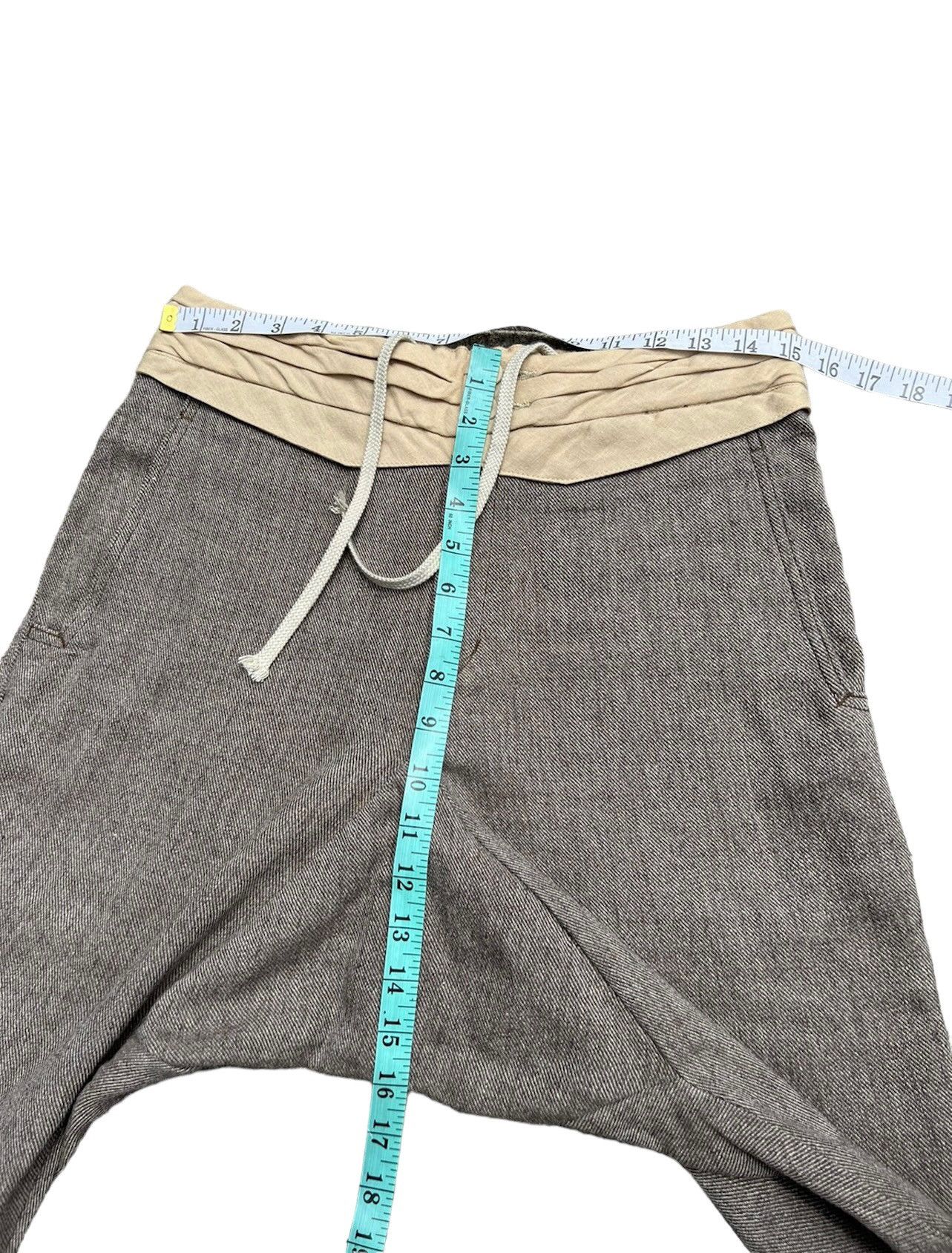 Sasquatchfabrix Sasquatchfabrix Japan Linen Blend Cropped Trouser Pant Size US 29 - 3 Thumbnail