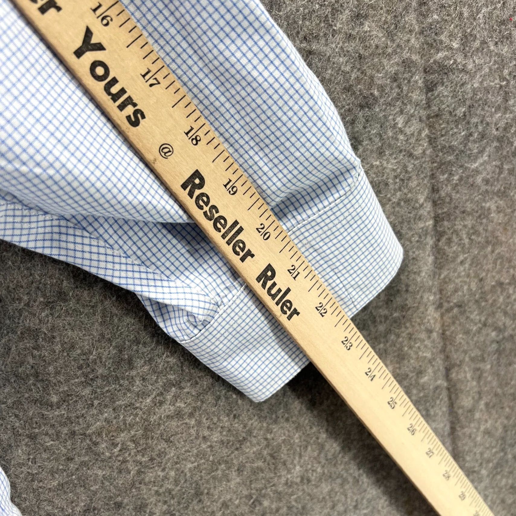 Brooks Brothers Brooks Brothers 1818 Shirt Men 17.5 2/3 Blue Gingham Button-Up Oxford Regent Shirt Size US XXL / EU 58 / 5 - 5 Thumbnail