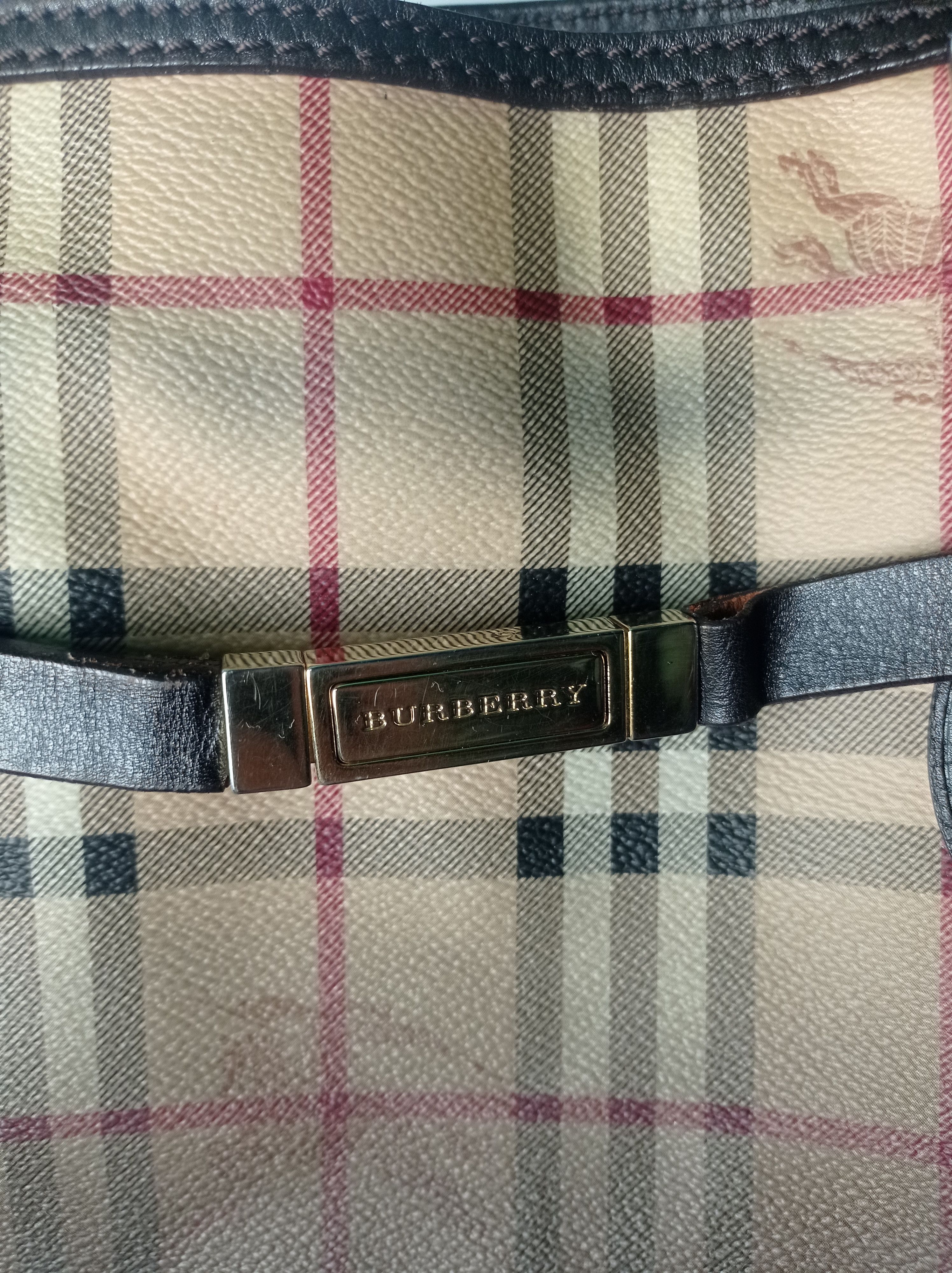Burberry × Vintage Vintage streetwear Y2K luxury Burberry bag Size ONE SIZE - 2 Thumbnail