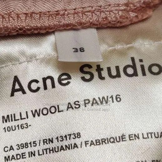 Acne Studios Acne Studios Wool-Cashmere Blend Solid-Color Long Pants Size US 38 / EU 54 - 5 Thumbnail