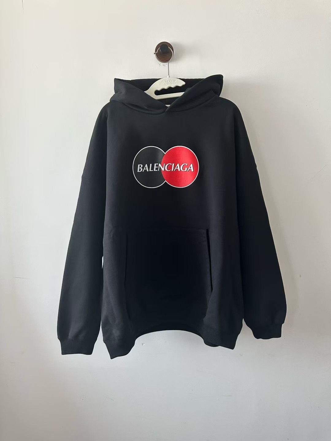Balenciaga Balenciaga Black Mastercard Hoodie Size US XS / EU 42 / 0 - 1 Thumbnail