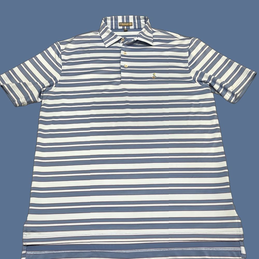 Peter Millar Peter Millar Polo Shirt Mens Medium Summer Comfort Golf Performance Blue Shirt Size US M / EU 48-50 / 2 - 1 Thumbnail