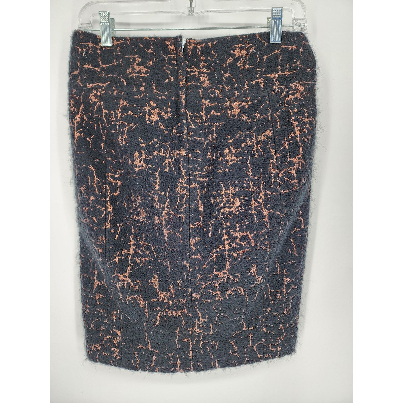 Donna Karan Donna Karan Collection Black Wool Blend Skirt Women's Size 4 Size 27" / US 4 / IT 40 - 9 Thumbnail
