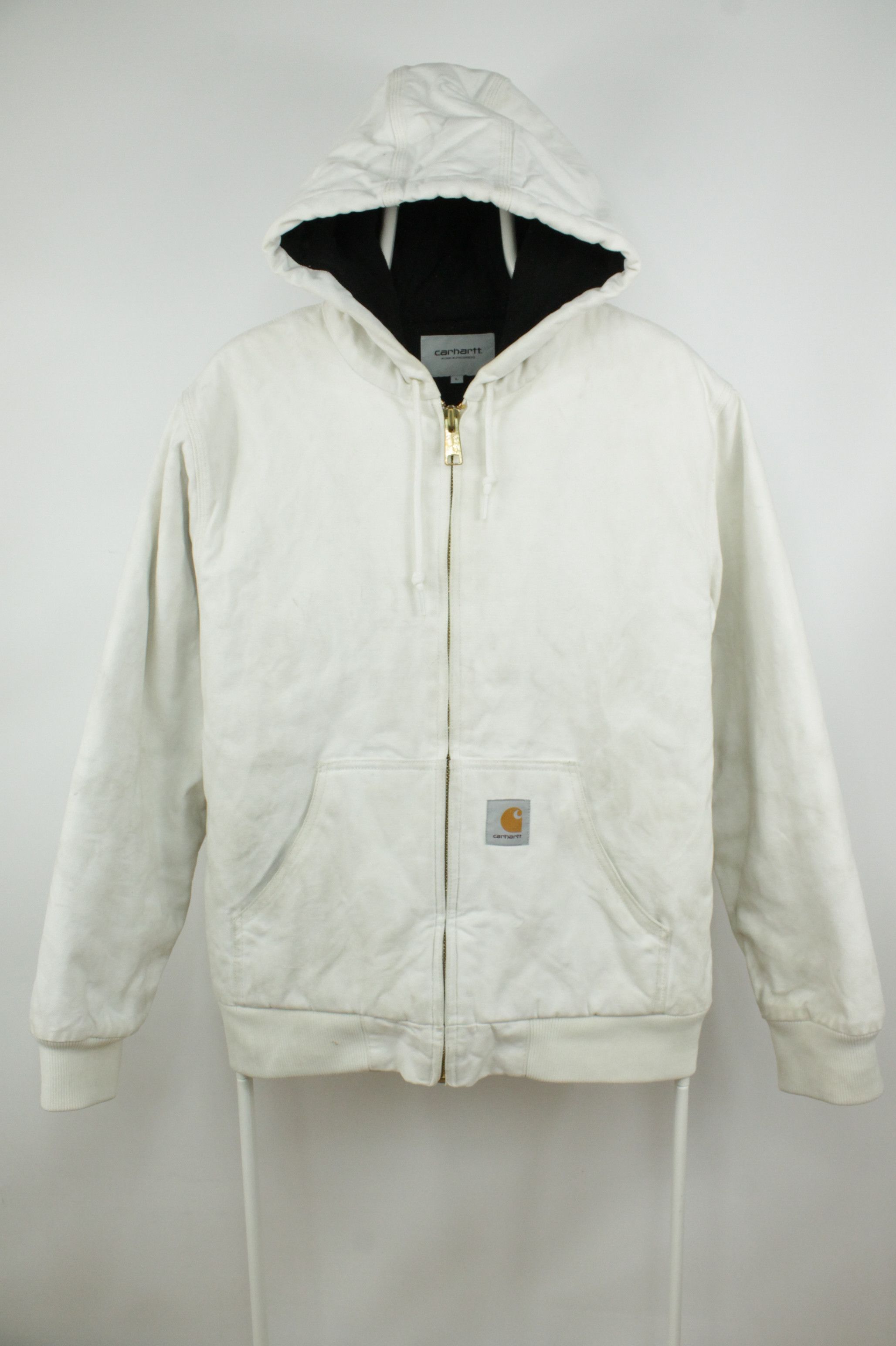 Carhartt Wip Dirty Carhartt Wip Active Insulated Jacket White Size US L / EU 52-54 / 3 - 1 Thumbnail
