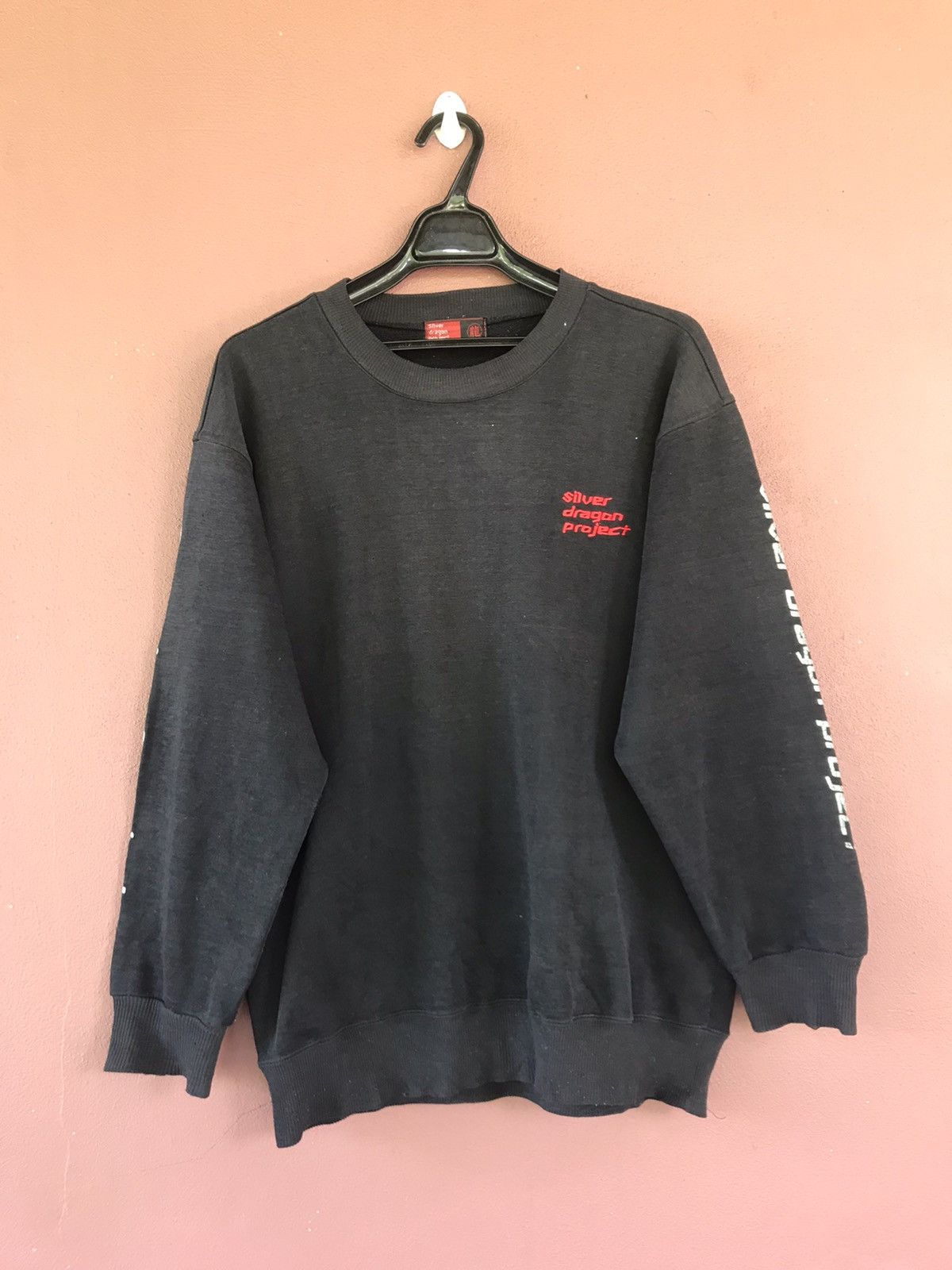 Japanese Brand Silver dragon project big logo sweatshirt Size US M / EU 48-50 / 2 - 2 Thumbnail