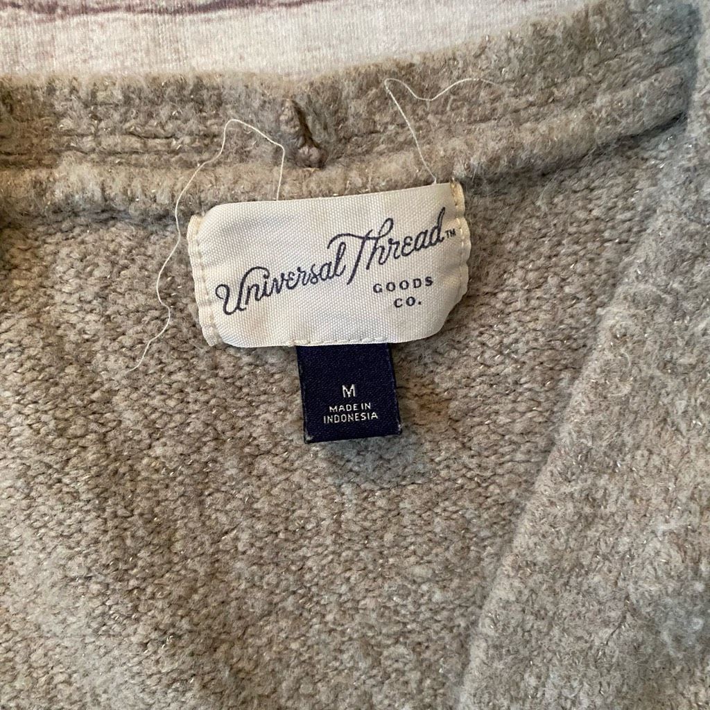 Other Universal thread women M open front Longsleeve cardigan w/po Size M / US 6-8 / IT 42-44 - 9 Thumbnail