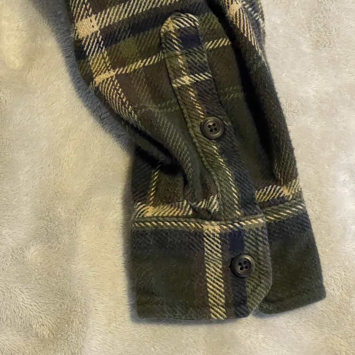 Orvis Orvis Shirt Men XL Green Lumberjack Thick Flannel Plaid Size US XL / EU 56 / 4 - 6 Thumbnail