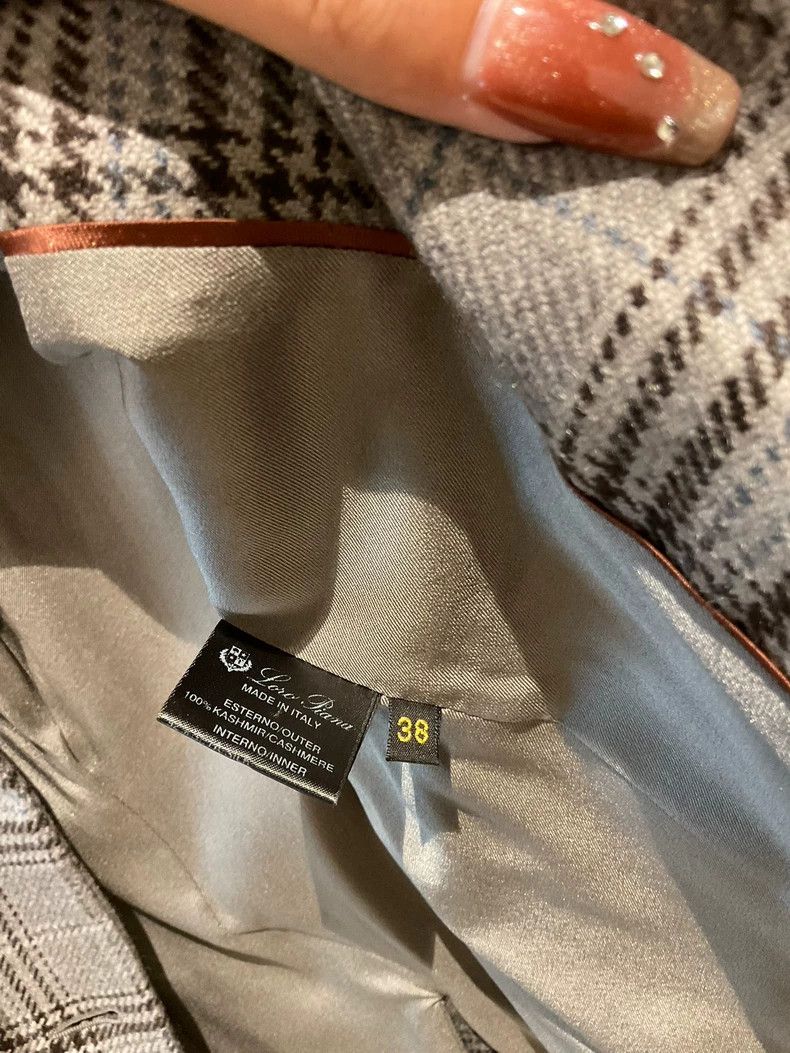 Loro Piana LORO PIANA Cashmere checkered suit Size XS / US 0-2 / IT 36-38 - 6 Thumbnail