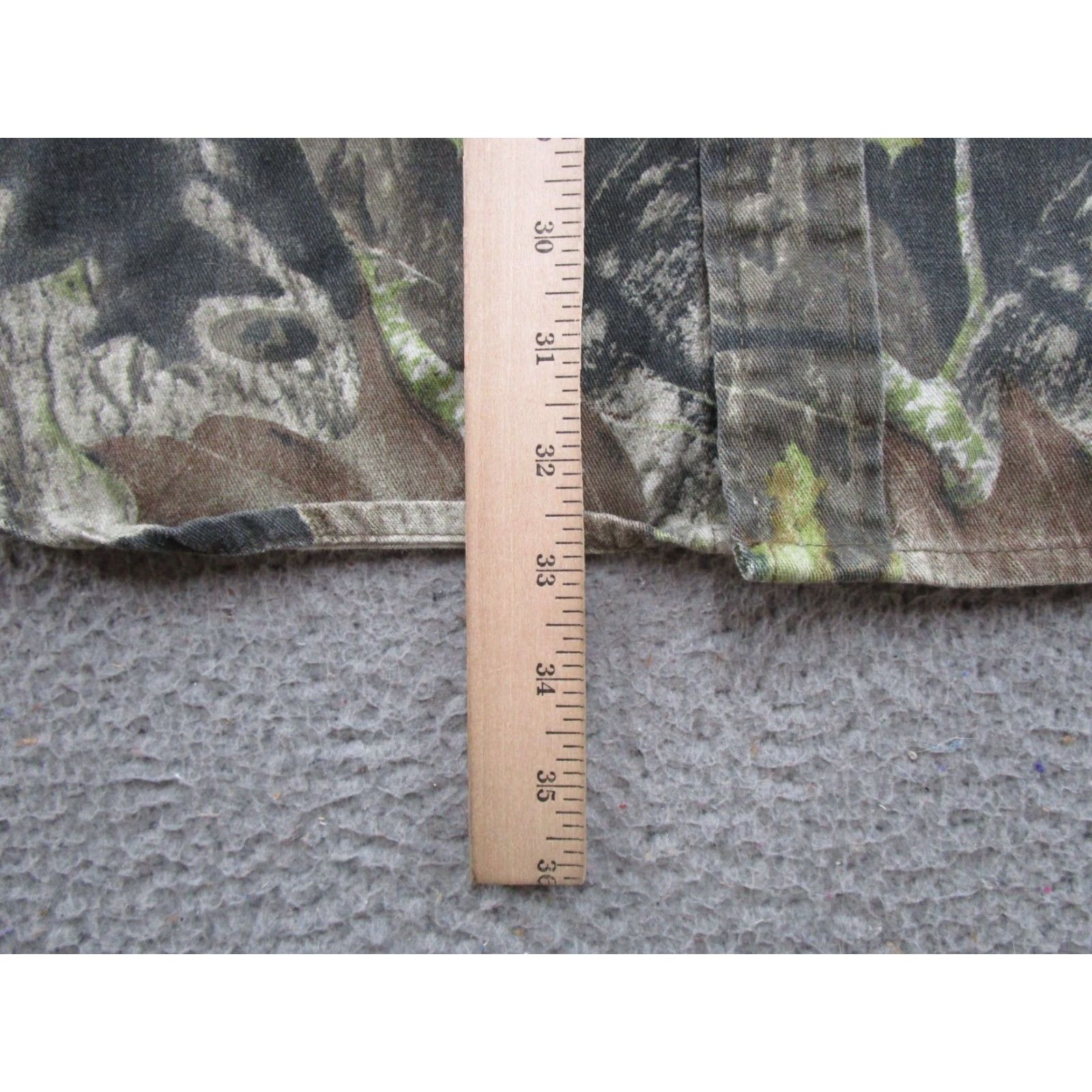 Jerzees VINTAGE Jerzees Mossy Oak Breakup Button Up Shirt Mens XL Camo Made In USA Size US XL / EU 56 / 4 - 7 Thumbnail