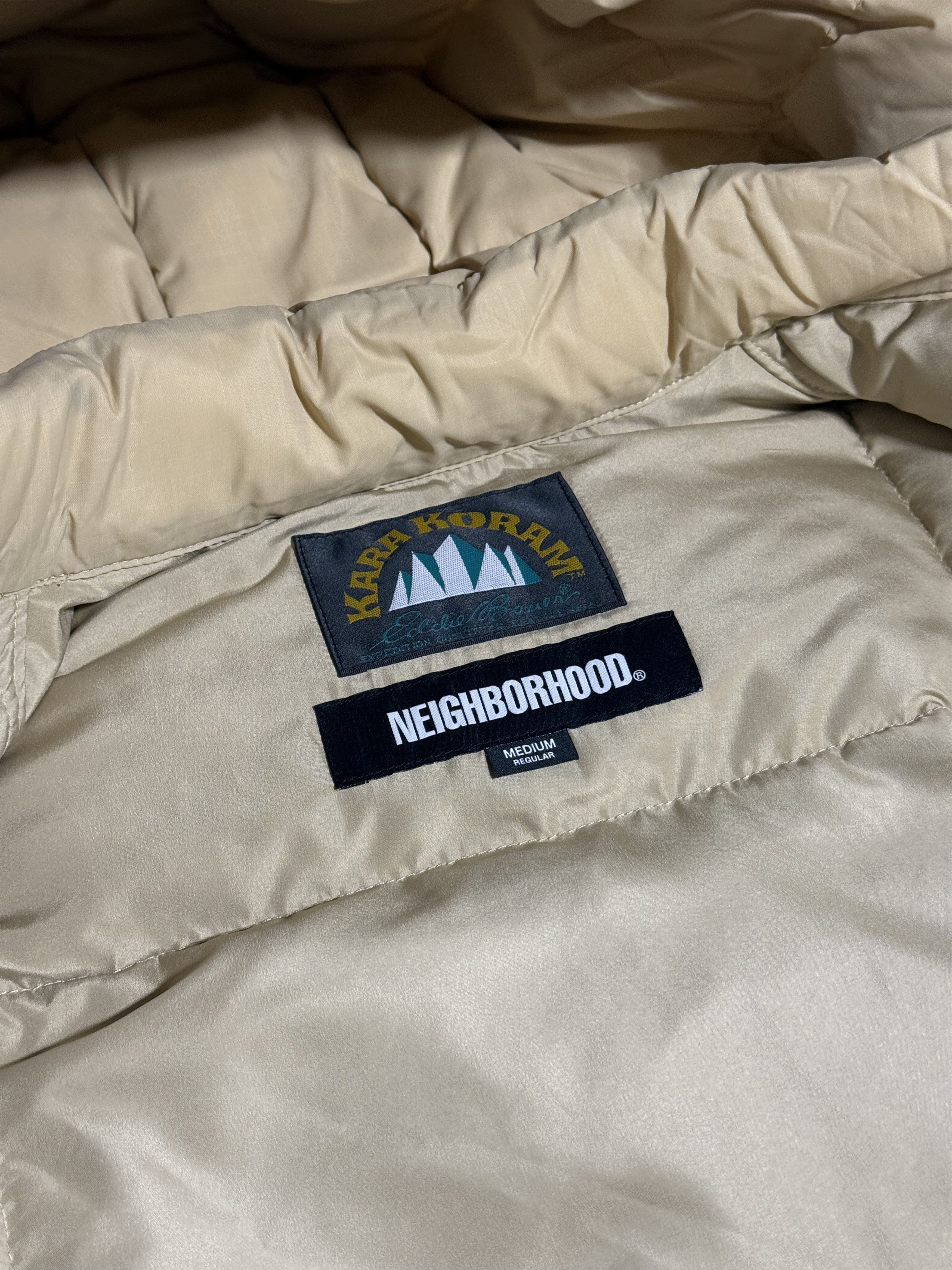 Neighborhood Neighborhood x Eddie Bauer Karekoram Down Jacket 'Beige' Size US M / EU 48-50 / 2 - 5 Thumbnail