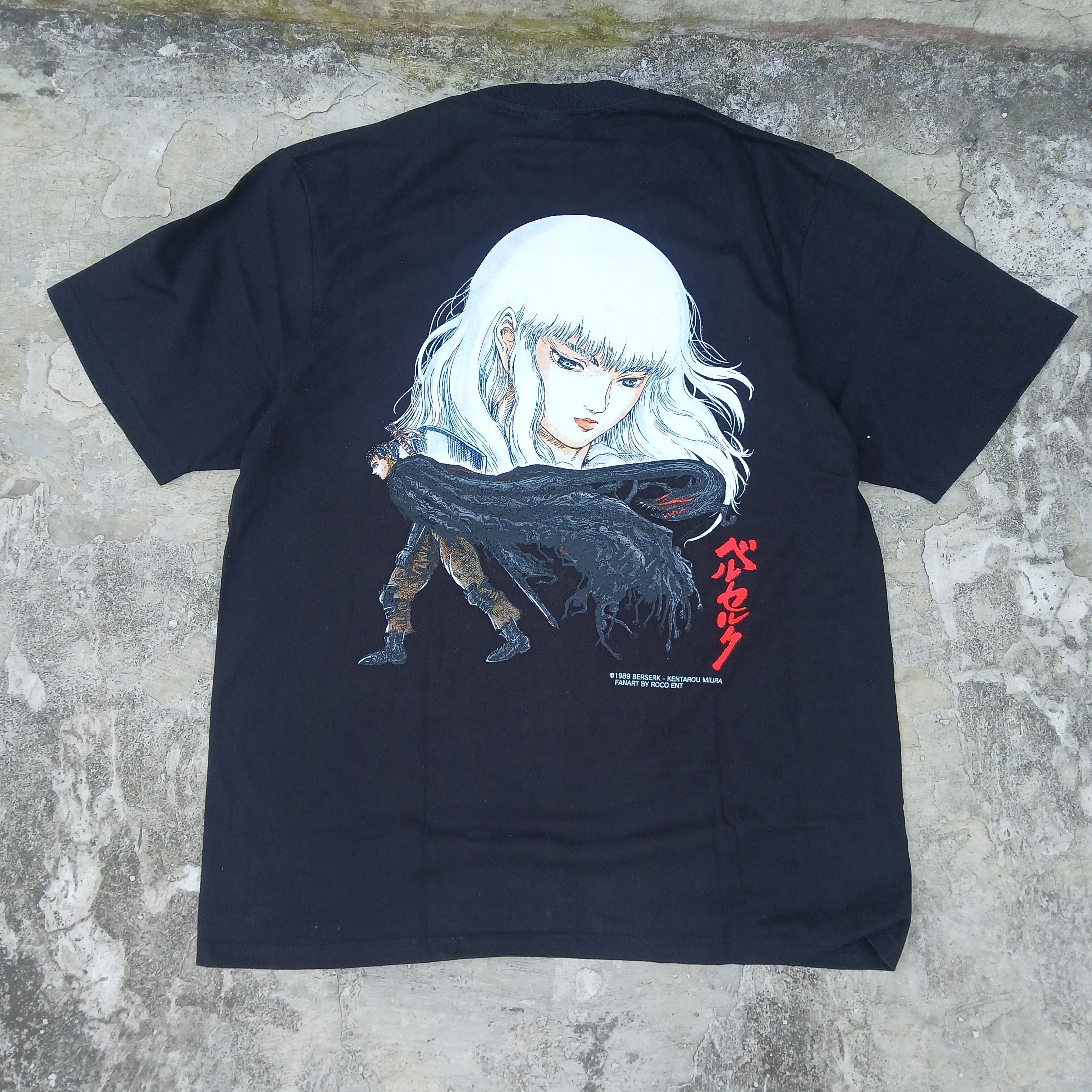 Anime 🔥RARE🔥 Berserk Rococodido roco.ent BOOTLEG TEES Size US XL / EU 56 / 4 - 2 Thumbnail