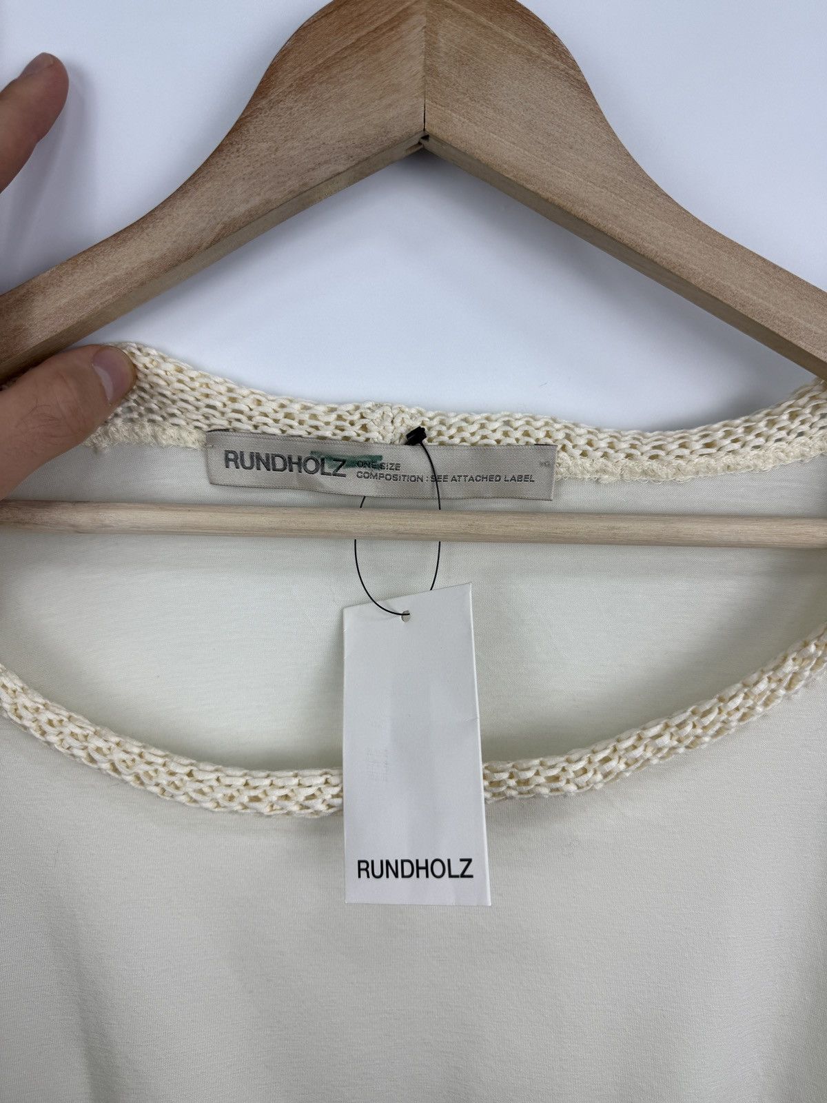 Rundholz 🇩🇪 NWT Rundholz Long Sleeve T-Shirt Dress Style Y2K Rare Size ONE SIZE - 5 Thumbnail