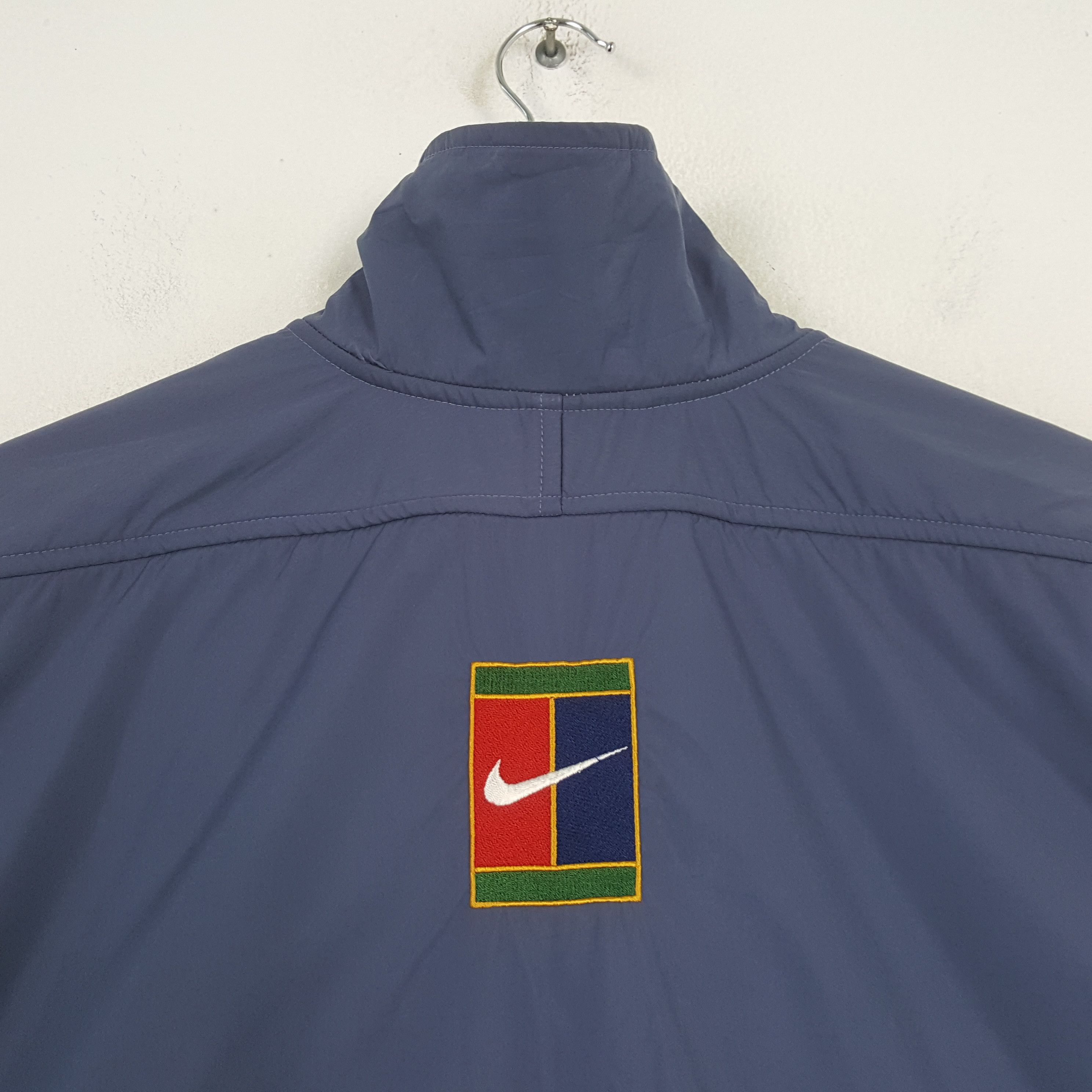Nike × Vintage Vintage NIKE Court Tennis Sportswear Jacket C287N33 Size US XL / EU 56 / 4 - 4 Thumbnail