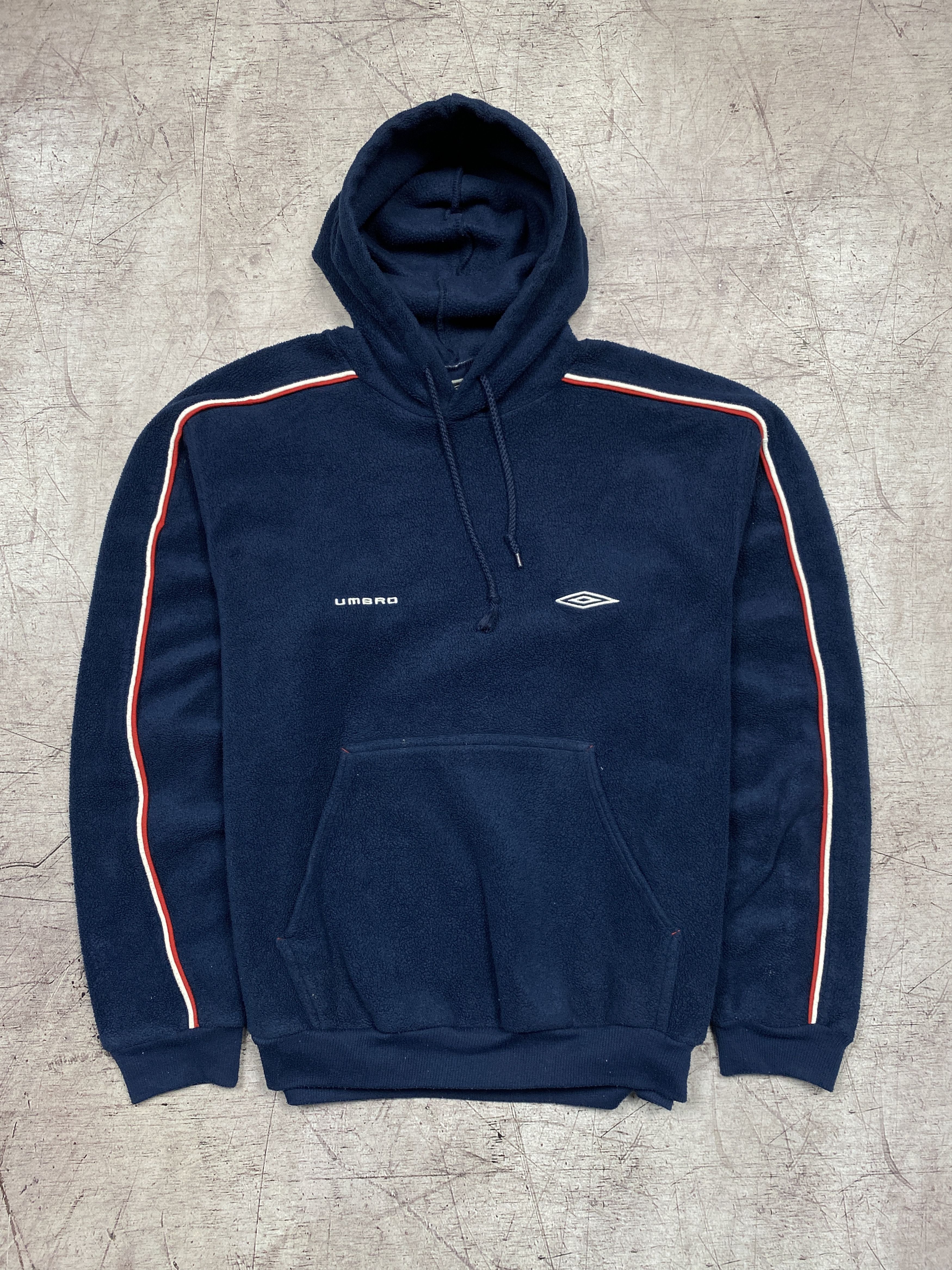 Umbro Umbro Vintage Mens Fleece Hoodie Size US L / EU 52-54 / 3 - 1 Thumbnail