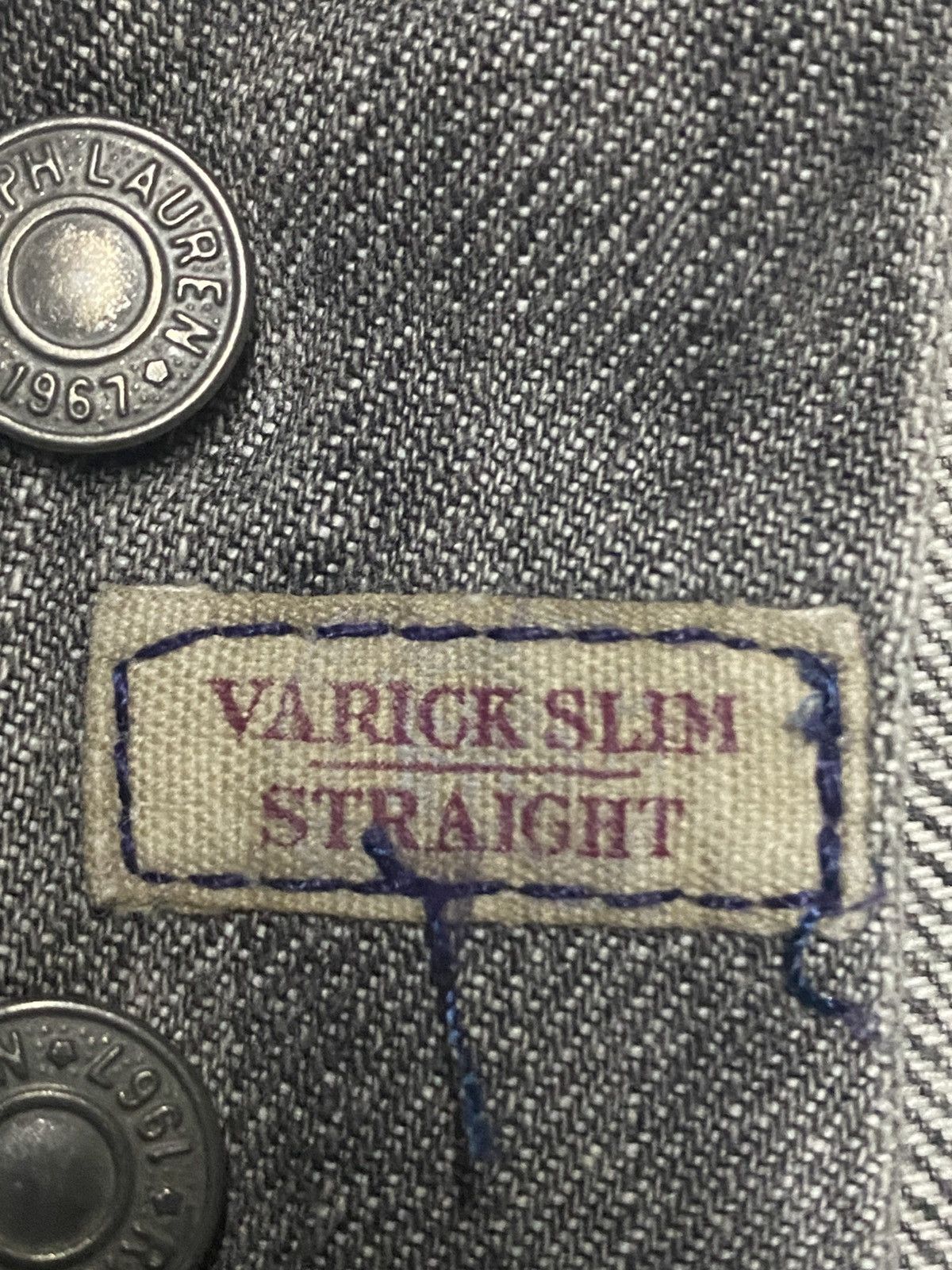 Polo Ralph Lauren Vintage Polo Ralph Lauren Authentic Dungaree Jeans Size US 34 / EU 50 - 9 Thumbnail