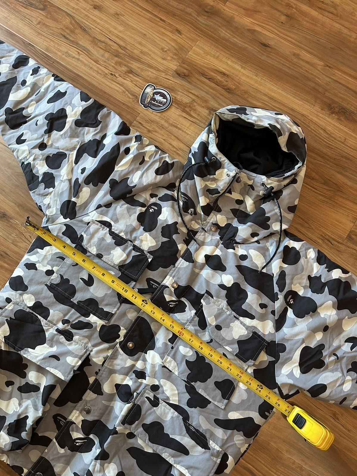 Bape OG Bape Snow Camo Snowboard Jacket Size US L / EU 52-54 / 3 - 15 Thumbnail