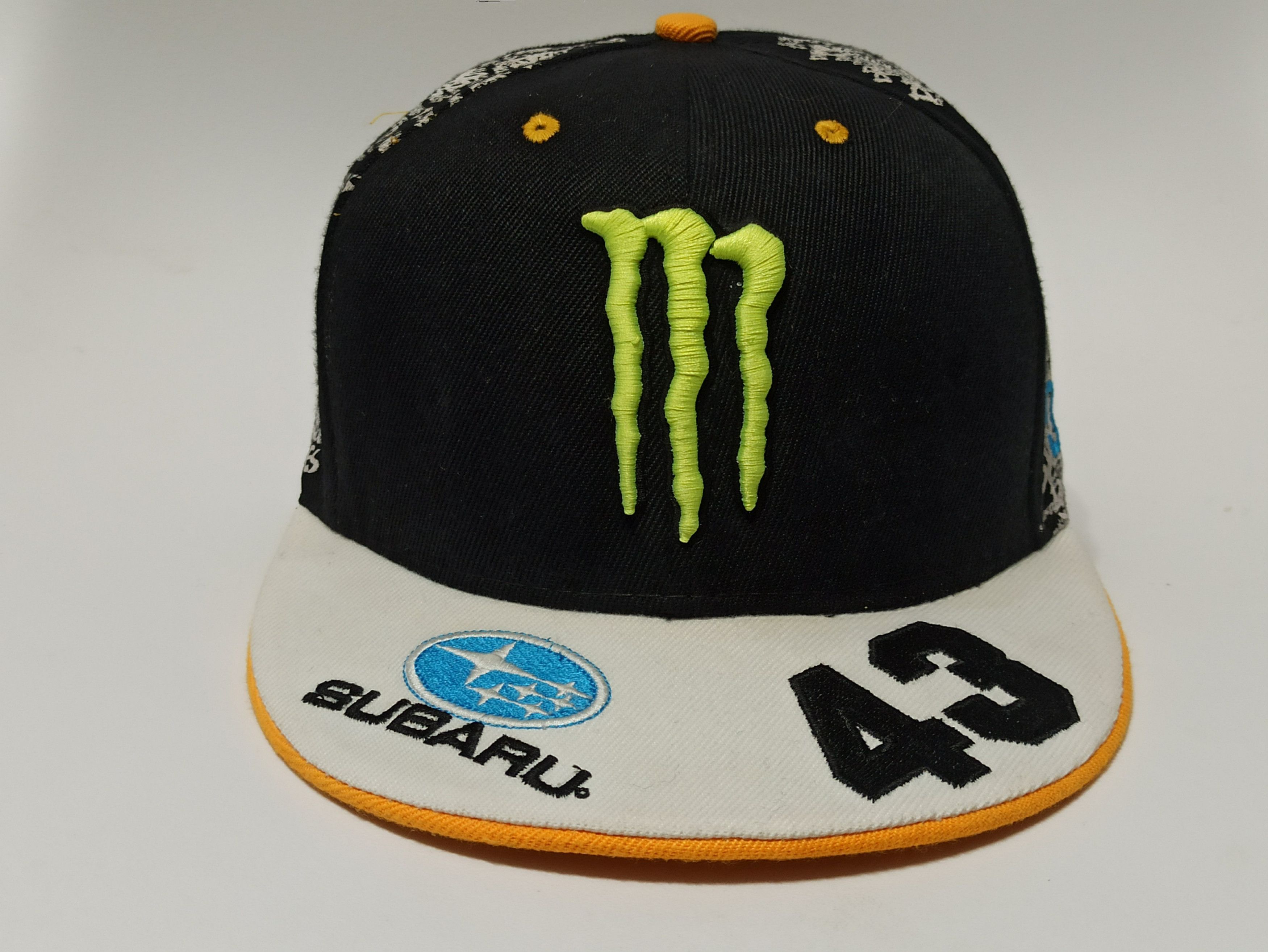 image of Racing x Vintage Monster Energy Subaru Rally Team Usa Cap in Black, Men's