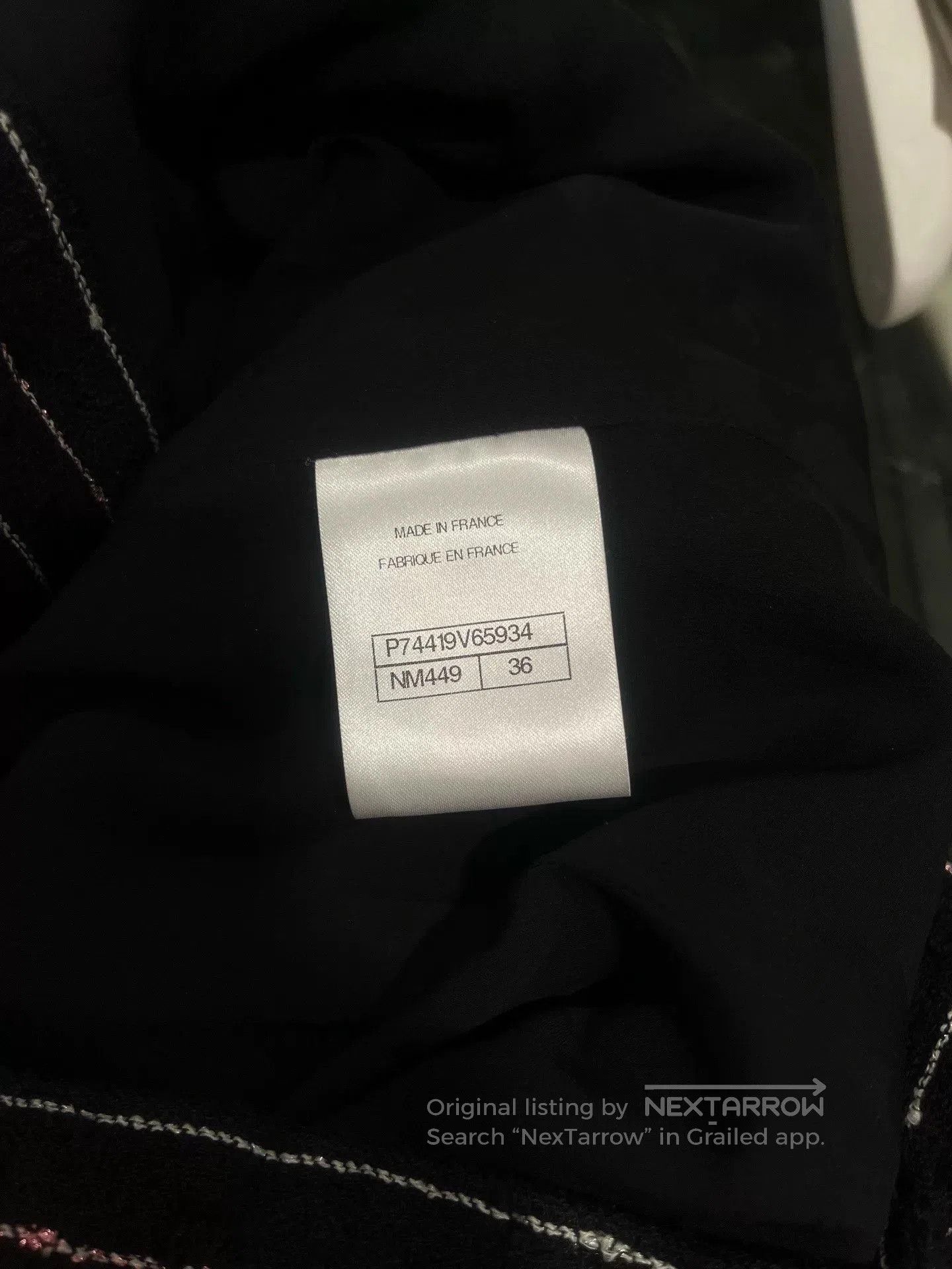Chanel Chanel 23p Black Vertical Stripe Jacket. Size US M / EU 48-50 / 2 - 4 Thumbnail
