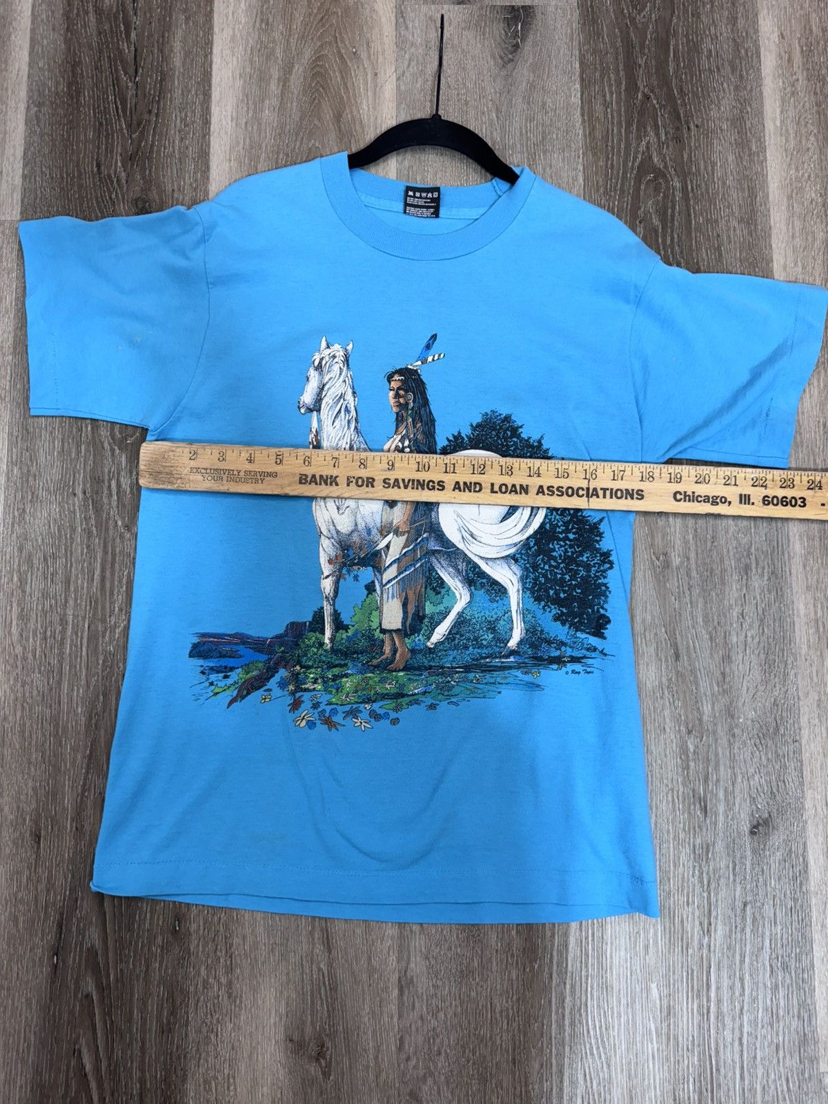 Hanes VINTAGE RAGTOP NATIVE AMERICAN INDIAN WOMEN Size US M / EU 48-50 / 2 - 4 Thumbnail