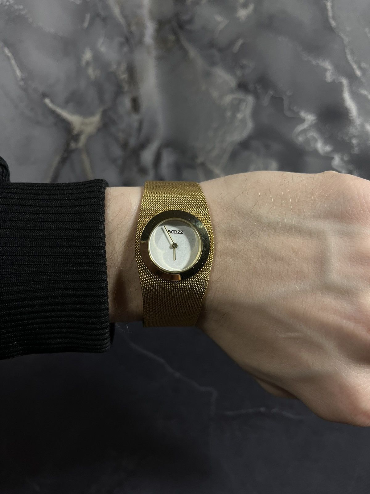 Hysteric Glamour Minimalist BCDZZ Gold Mesh Watch Japanese Quartz Size ONE SIZE - 5 Thumbnail