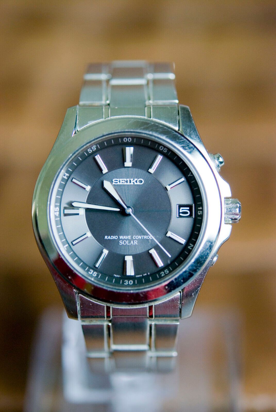 Seiko SEIKO 7B22-0AY0 Solar Radio Wave Control S/S Men's Watch Size ONE SIZE - 2 Thumbnail