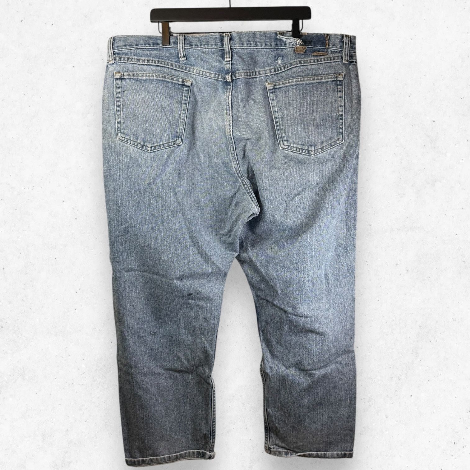 Wrangler Wrangler 2 Work Jeans Men's 44 x 29 Denim Fair Condition Size US 44 / EU 60 - 5 Thumbnail