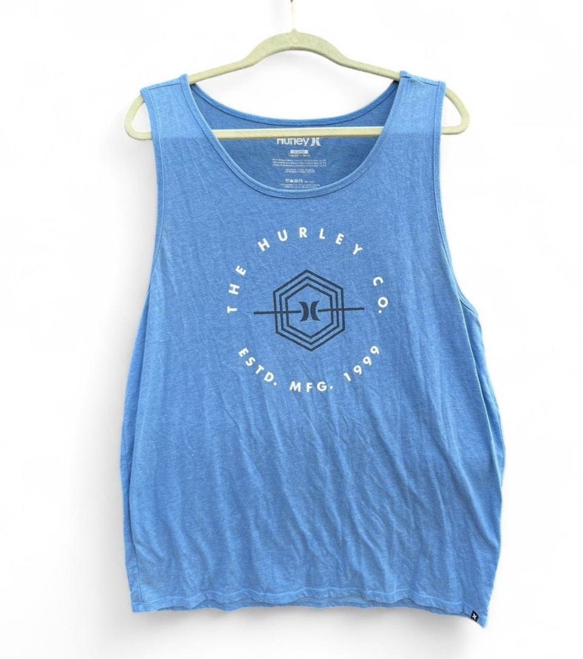 Hurley Hurley Est. 1999 Graphic Tank Top Blue Surf Brand Size US XL / EU 56 / 4 - 1 Thumbnail