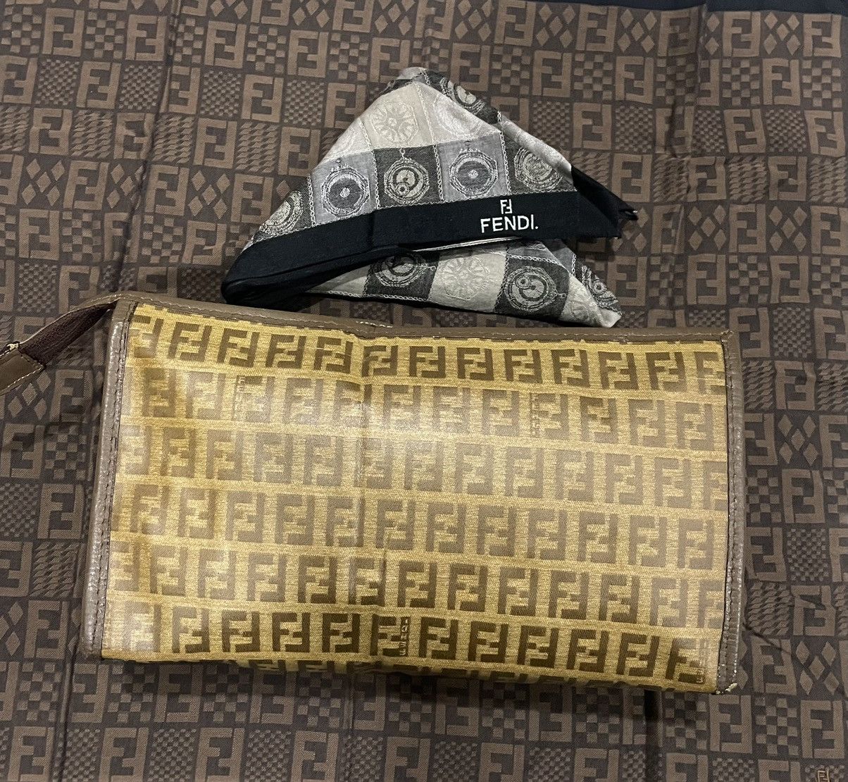 Fendi Fendi Zuccq Clutch Size ONE SIZE - 2 Thumbnail