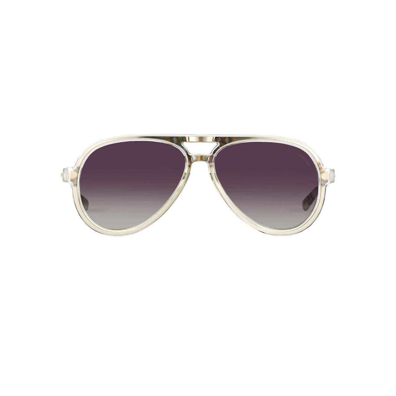 Dior Kris Van Assche Aviator Sunglasses Clear Dark Grey Size ONE SIZE - 1 Thumbnail