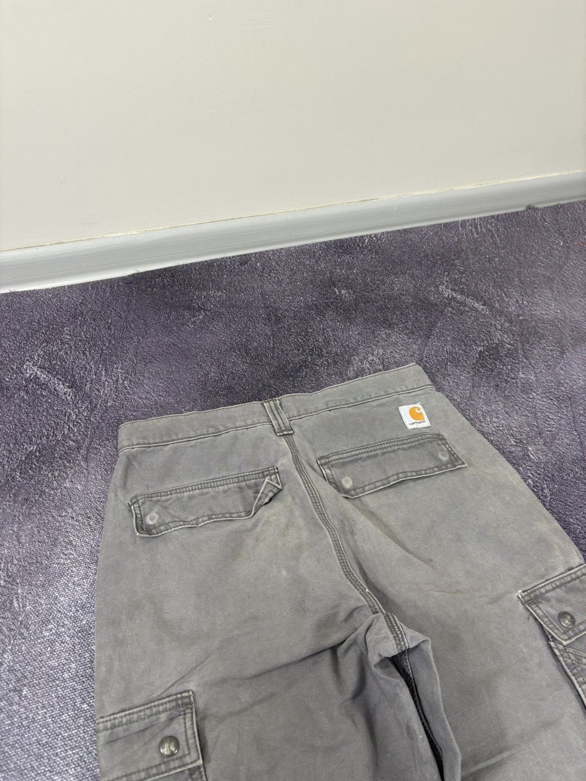 Carhartt Vintage Carhartt Y2K American Hype Relaxed Fit Cargo Pants Size US 31 - 6 Thumbnail
