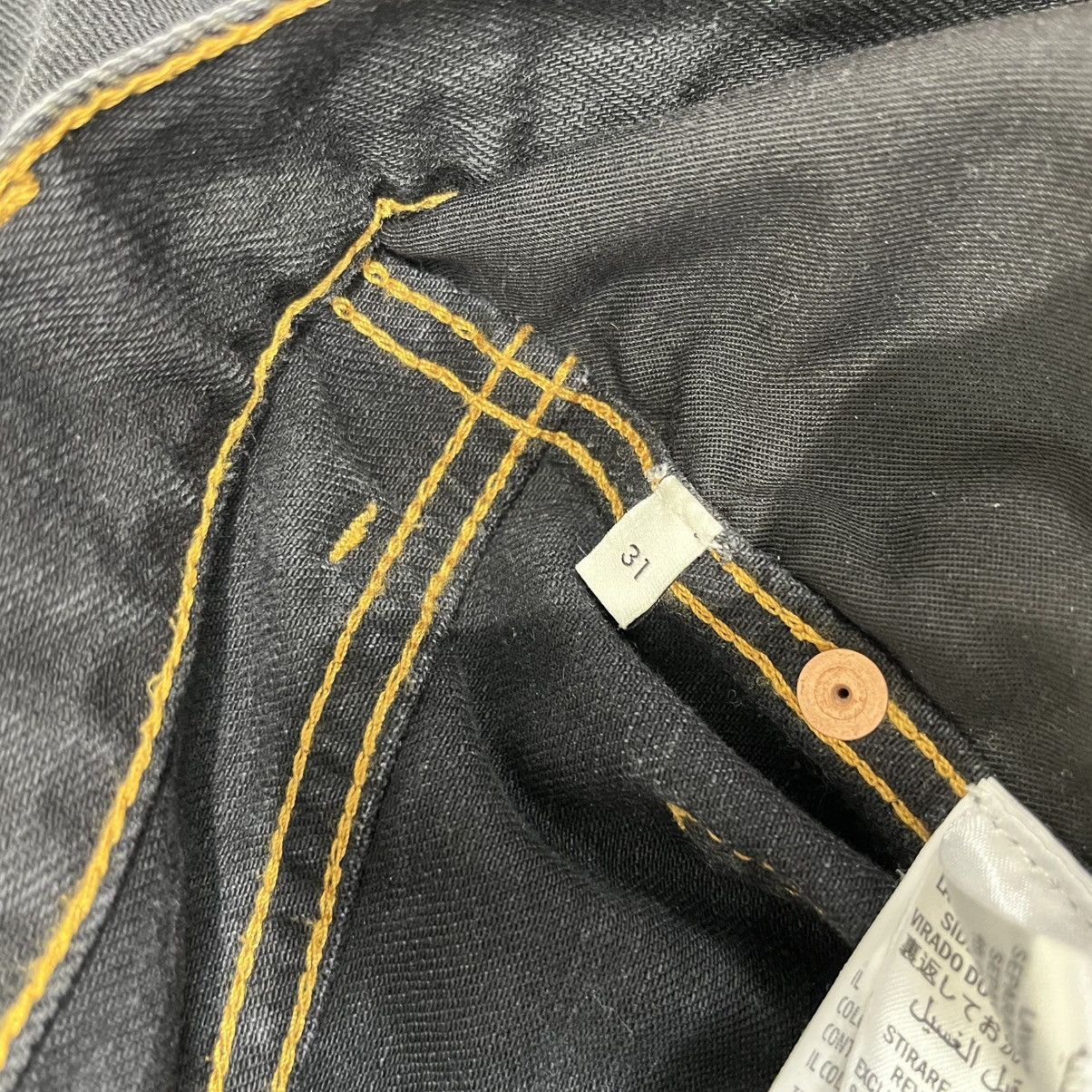 Gucci Gucci Denim Jeans Black Size US 31 - 6 Thumbnail