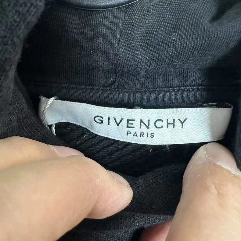 Givenchy Givenchy Black Logo Letter Printed Hoodie Size US XL / EU 56 / 4 - 3 Thumbnail