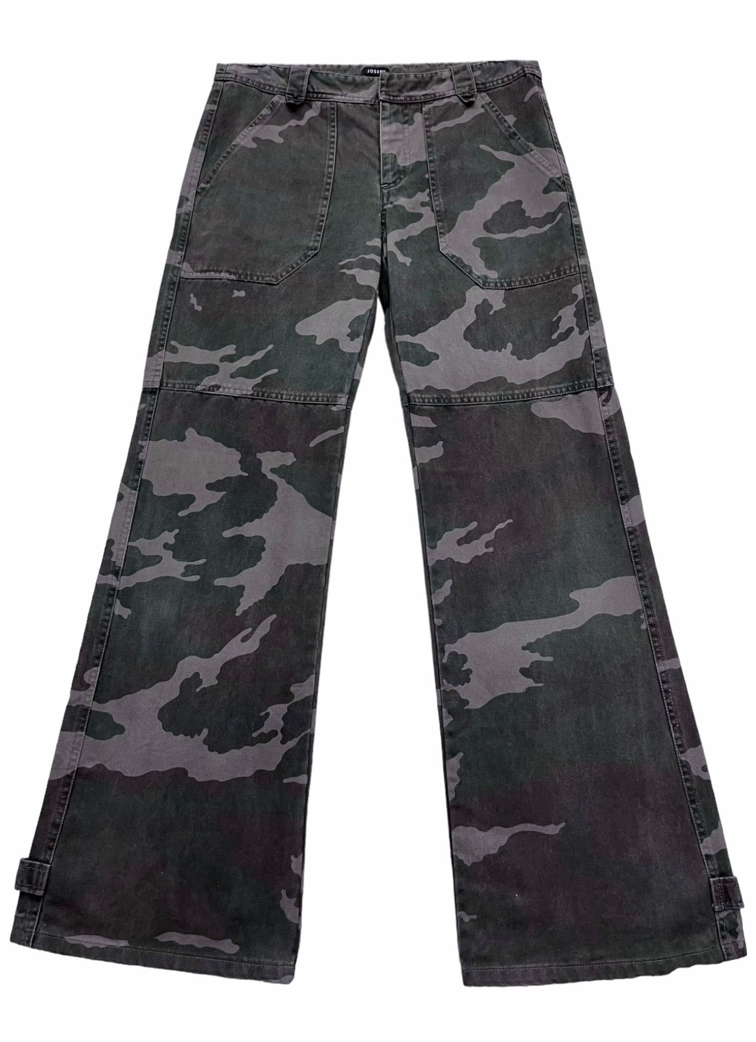 Joseph Vintage JOSEPH France Camouflage Wide Leg Fatigue Pants Size US 30 / EU 46 - 1 Thumbnail