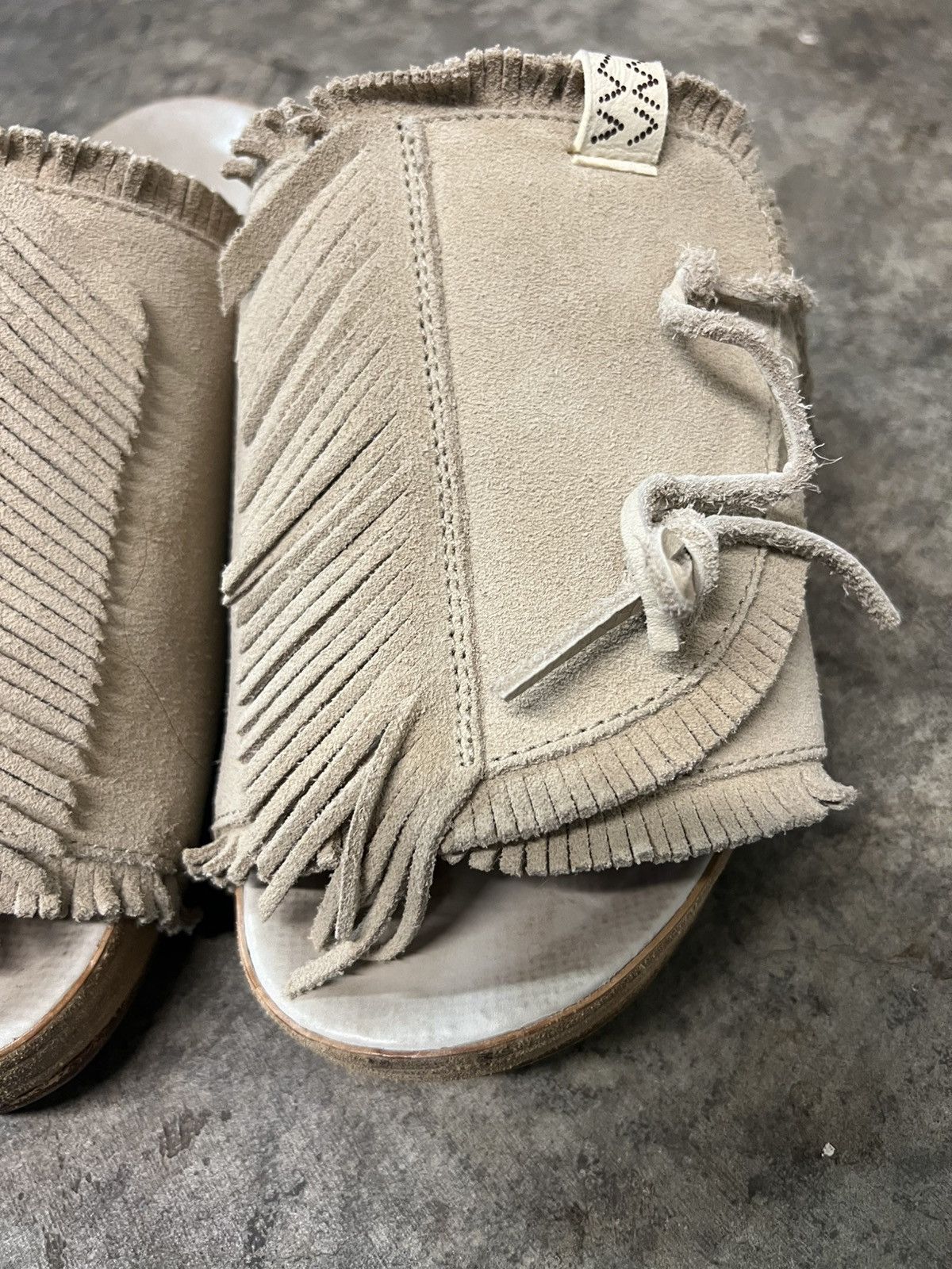 Visvim Visvim Christo Shaman Suede Folk Slides Size US 10.5 / EU 43-44 - 5 Thumbnail
