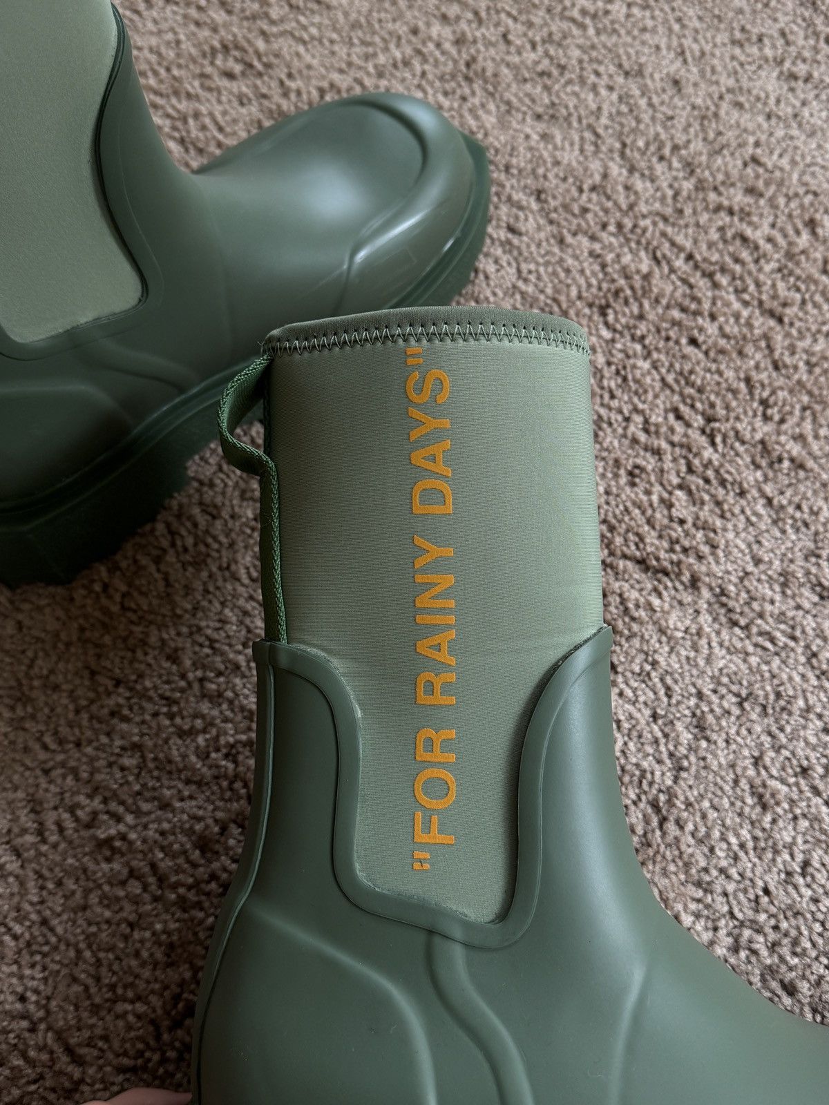 Off-White Off-White “For Rainy Days” Boots Size US 8 / IT 38 - 5 Thumbnail
