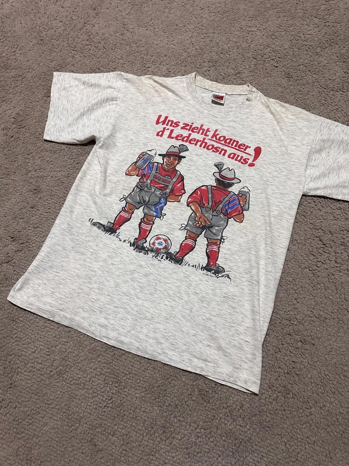 Other Vintage 1994 FC Bayern Munich Soccer Tee Sz S Size US L / EU 52-54 / 3 - 3 Thumbnail