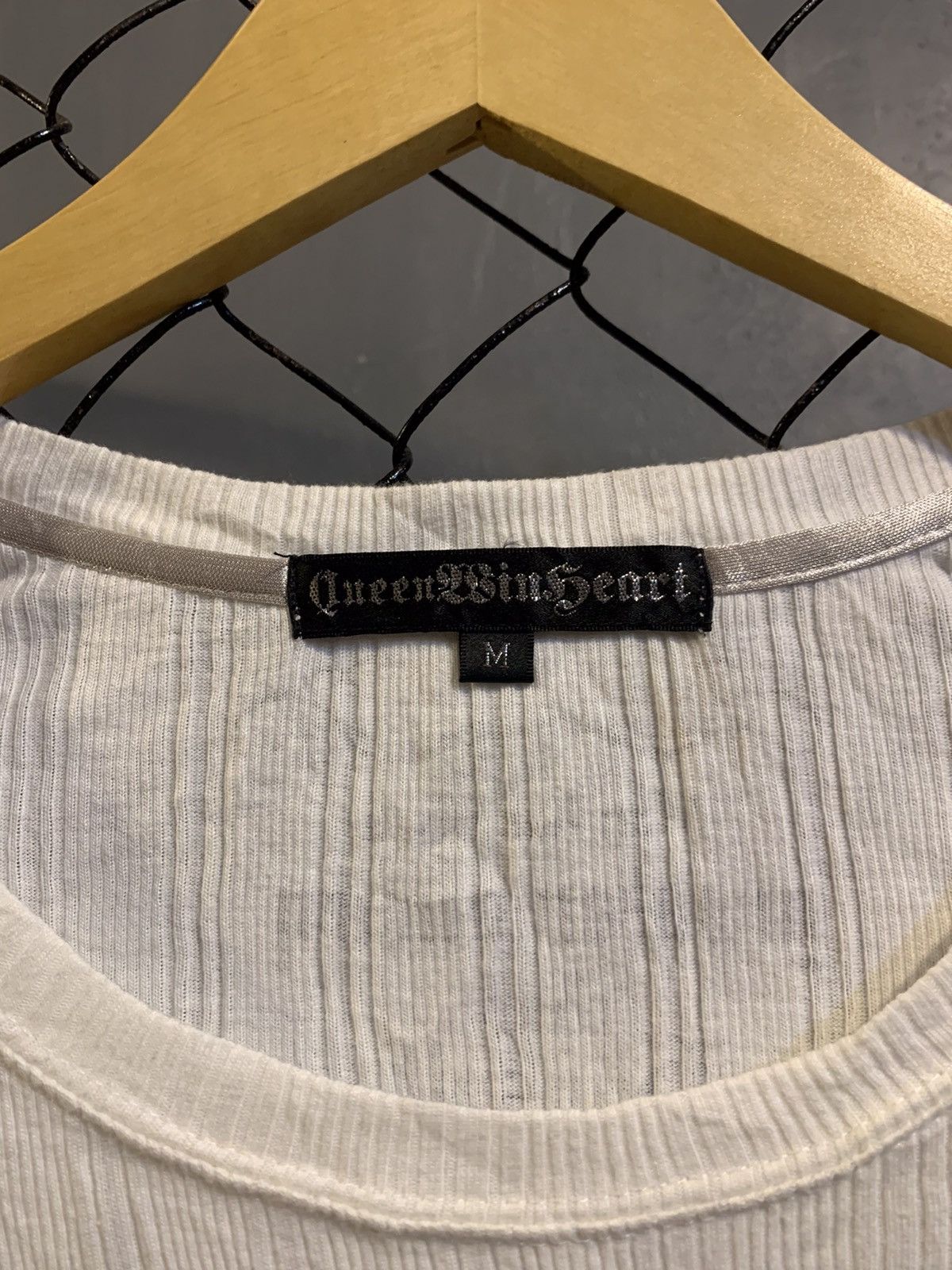 If Six Was Nine × Japanese Brand × Le Grande Bleu (L.G.B.) Queen In Heart Poem Y2K Longsleeve Size M / US 6-8 / IT 42-44 - 2 Thumbnail