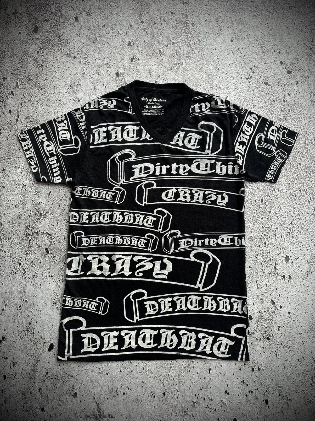 Hysteric Glamour Y2k Duty of the chcice Full Print Tshirt Size US XL / EU 56 / 4 - 1 Thumbnail
