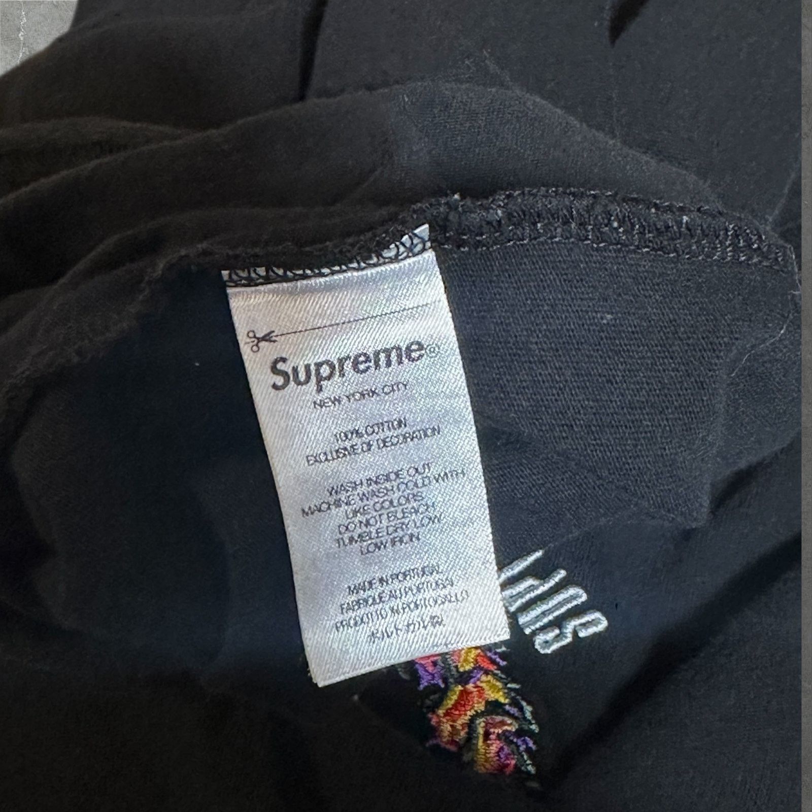 Supreme SUPREME Magnificent Embroidered Tee Size US XL / EU 56 / 4 - 4 Thumbnail
