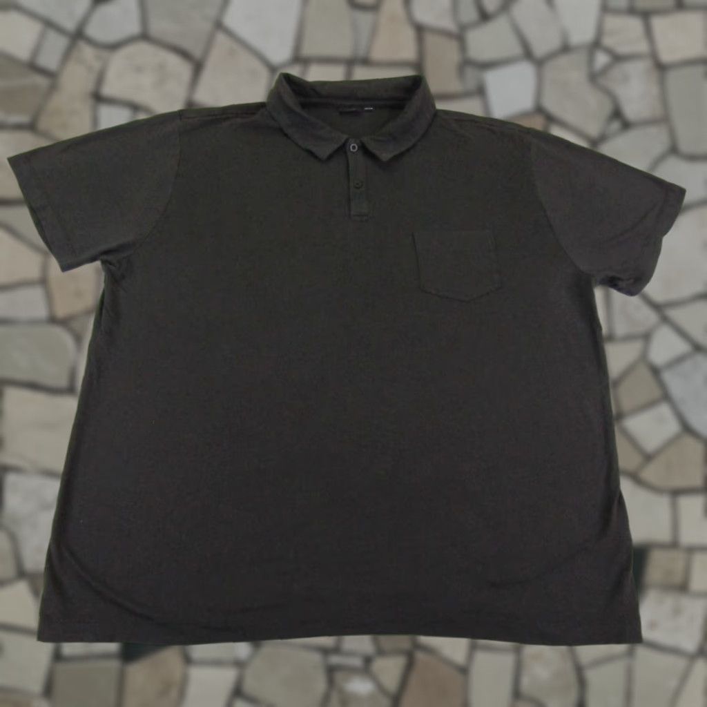 Onia Onia Polo Shirt Mens 2XL Black Cotton Modal Short Sleeve Polo Size US XXL / EU 58 / 5 - 1 Thumbnail